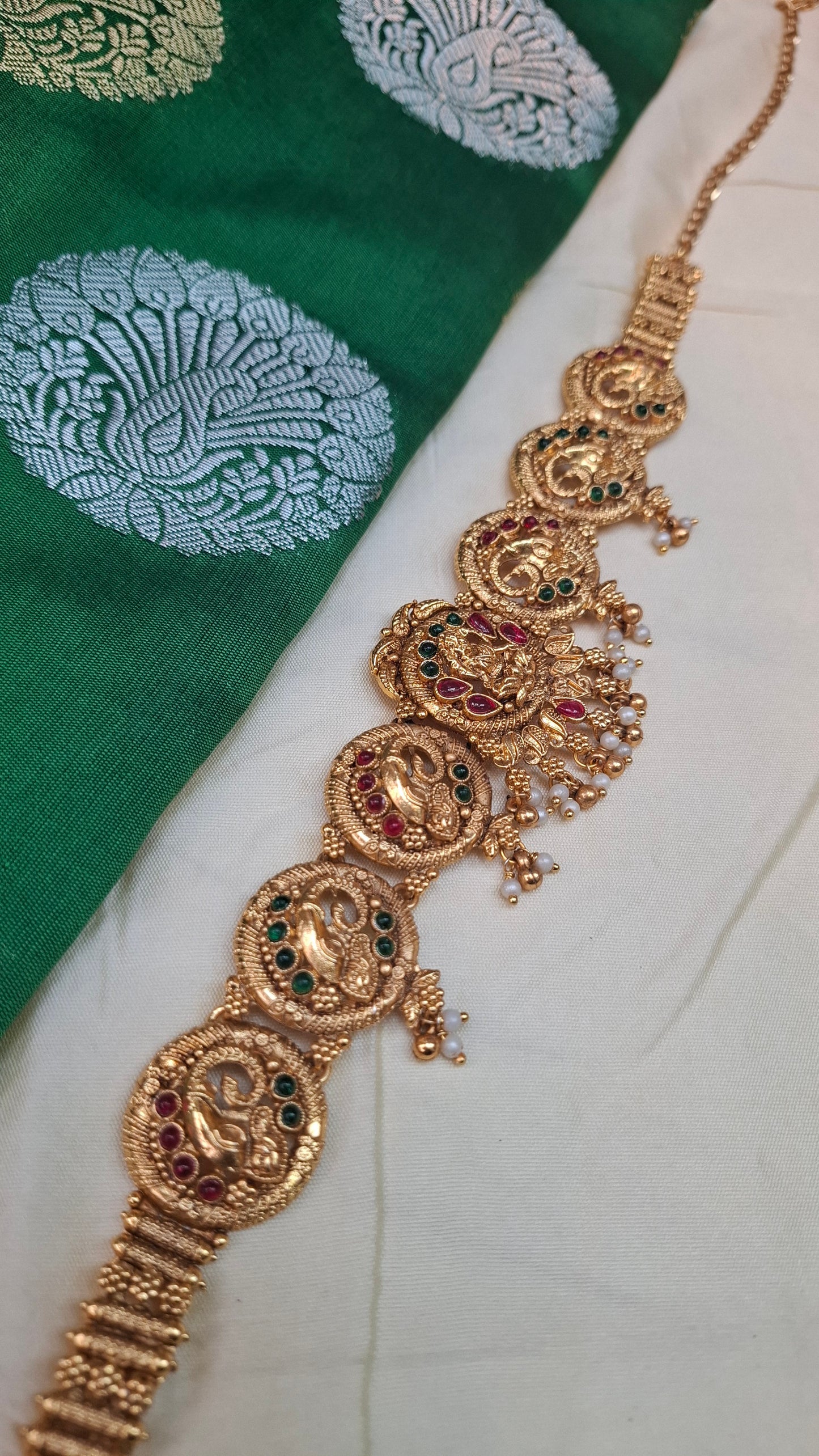 ANTIQUE GOLD WAISTCHAIN 0058