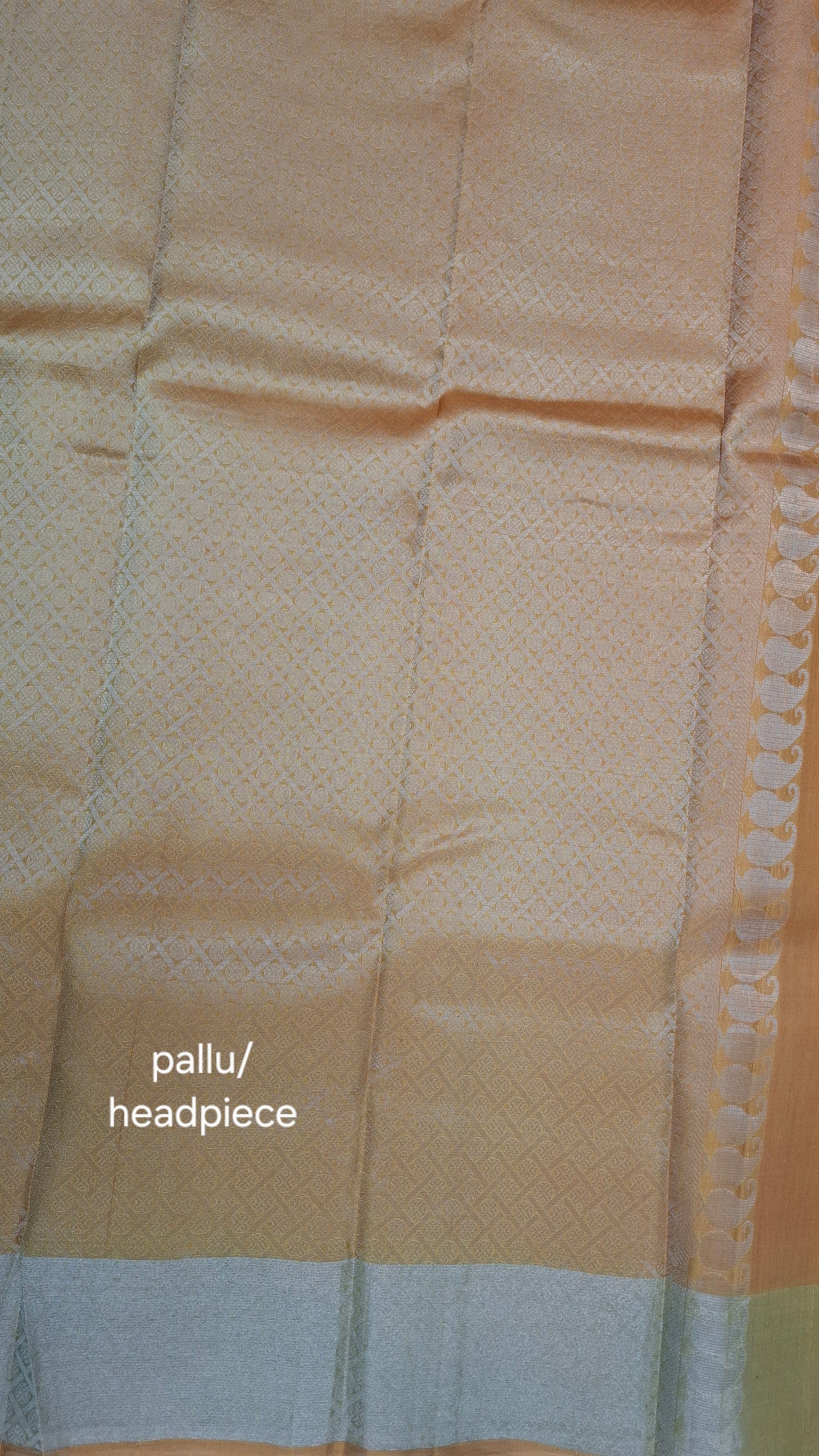 DARK HOT PINK & MUSTARD PURE KANJIPURAM SILK SAREE