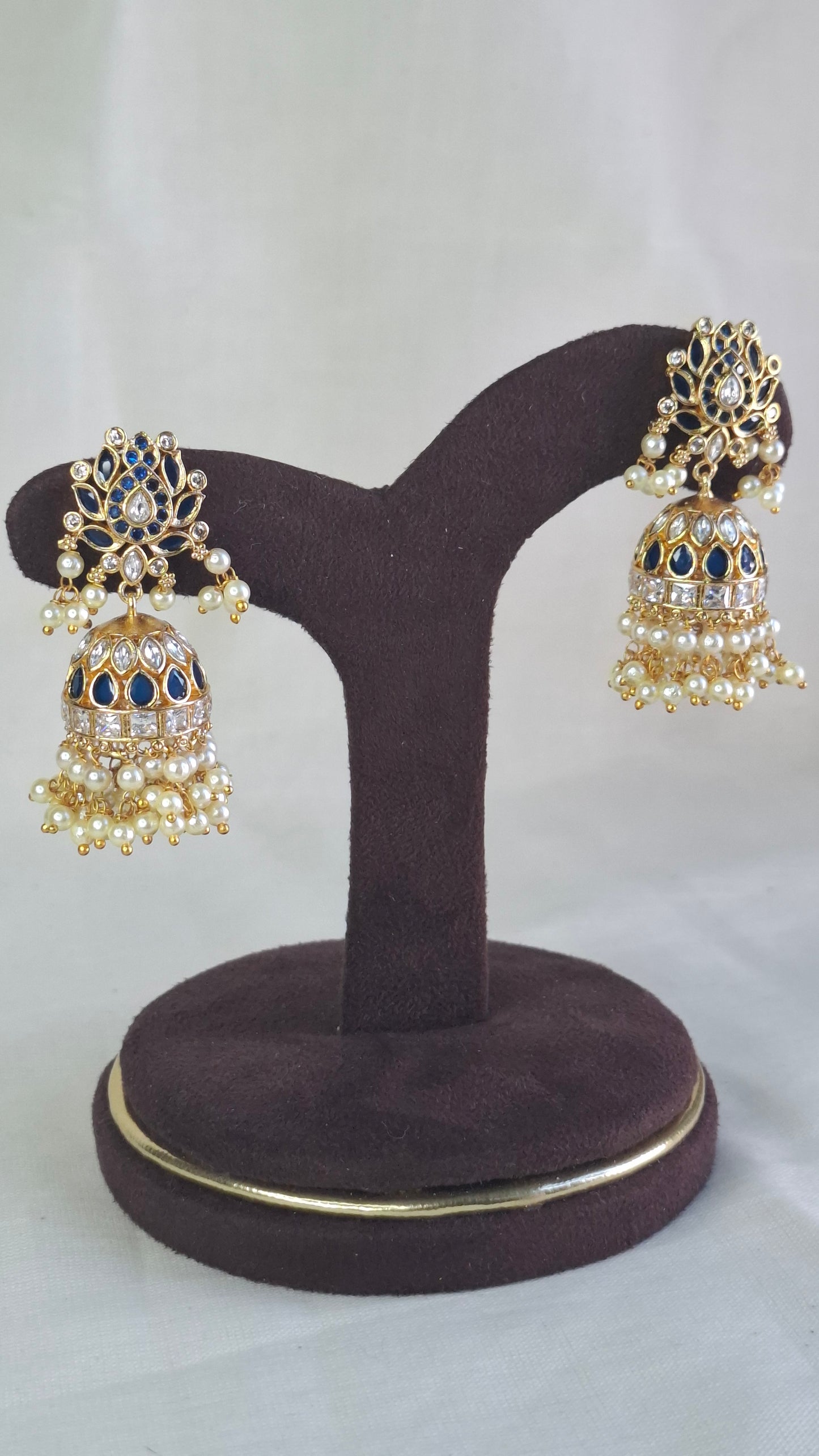 LOTUS BLUE STONE JUMKHAS E0360