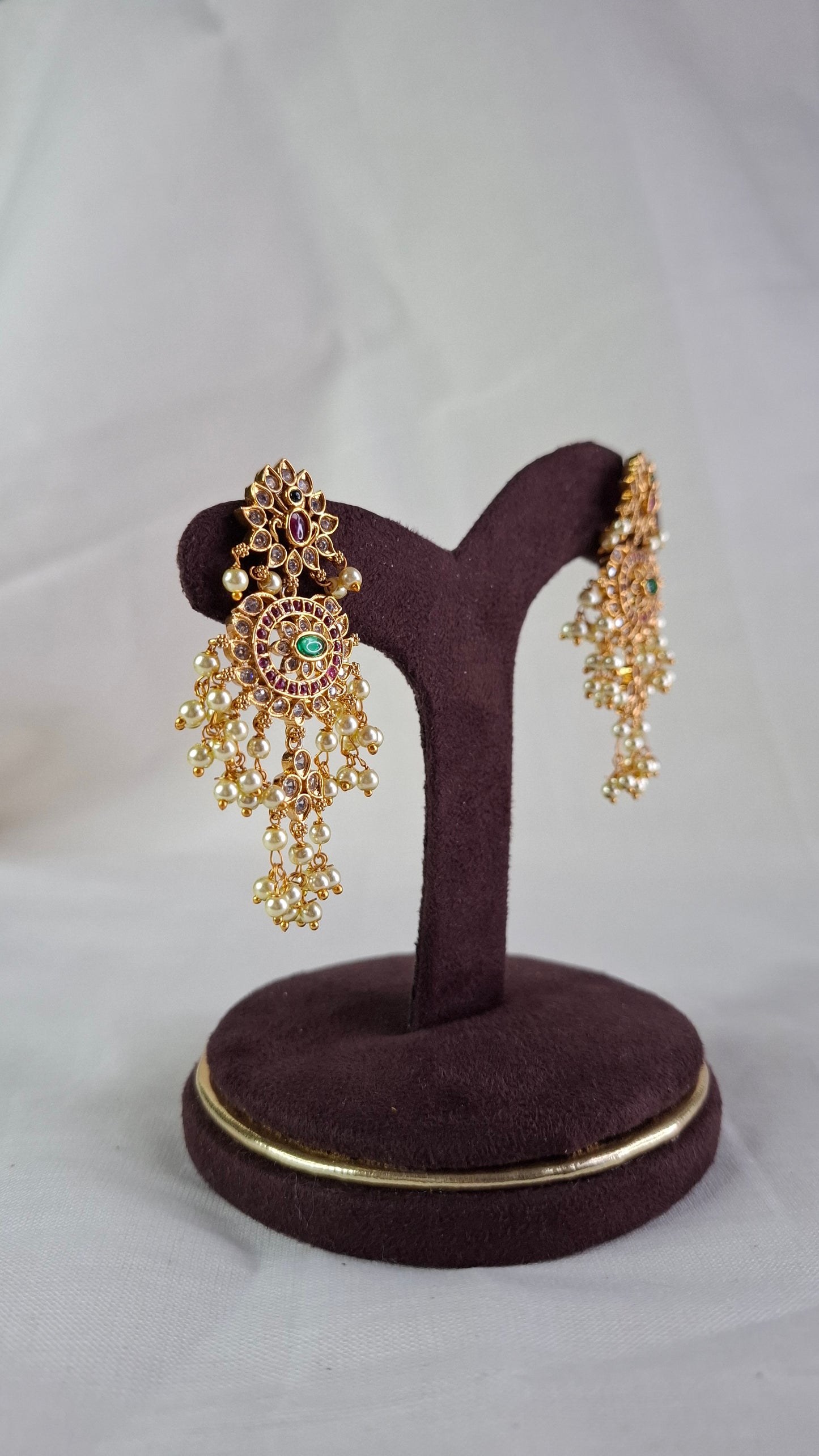 ANTIQUE GOLD EARRINGS E0376