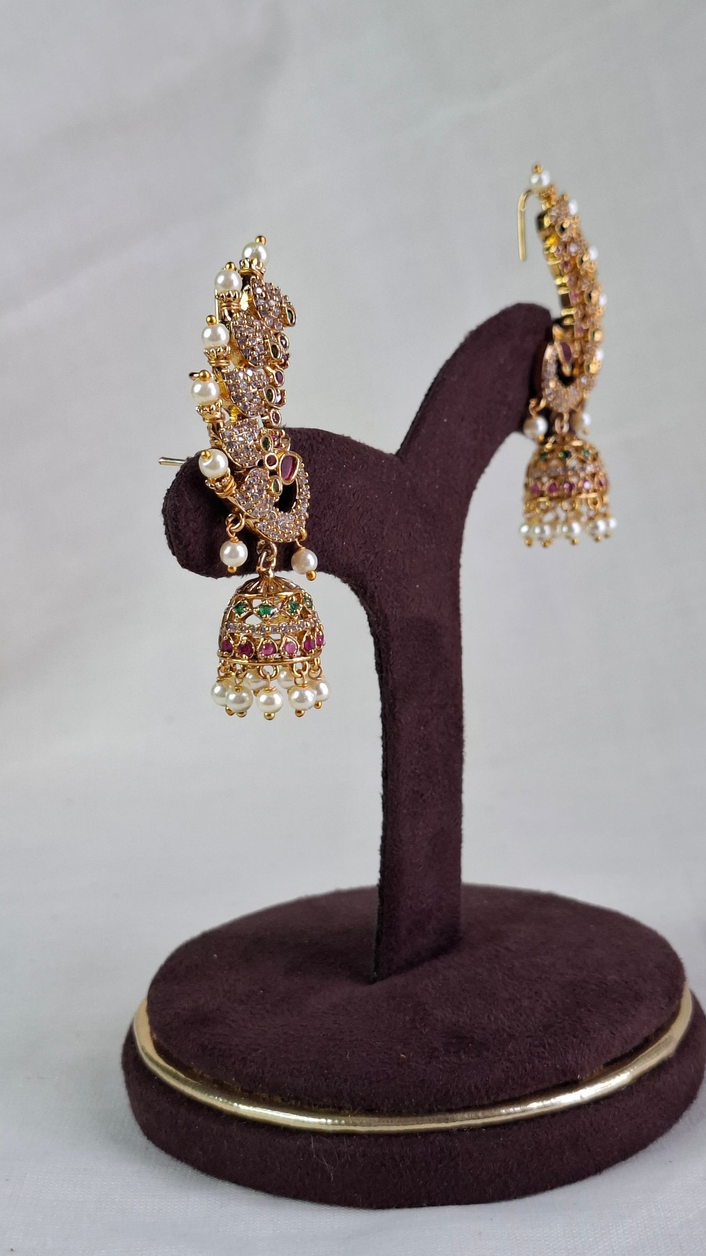 PEACOCK EAR CUFF JUMKHAS E0379