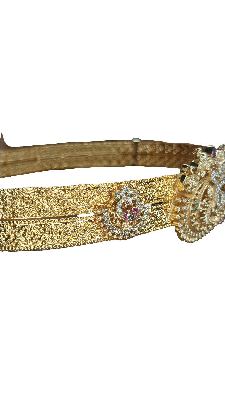 ANTIQUE GOLD HIP BELT