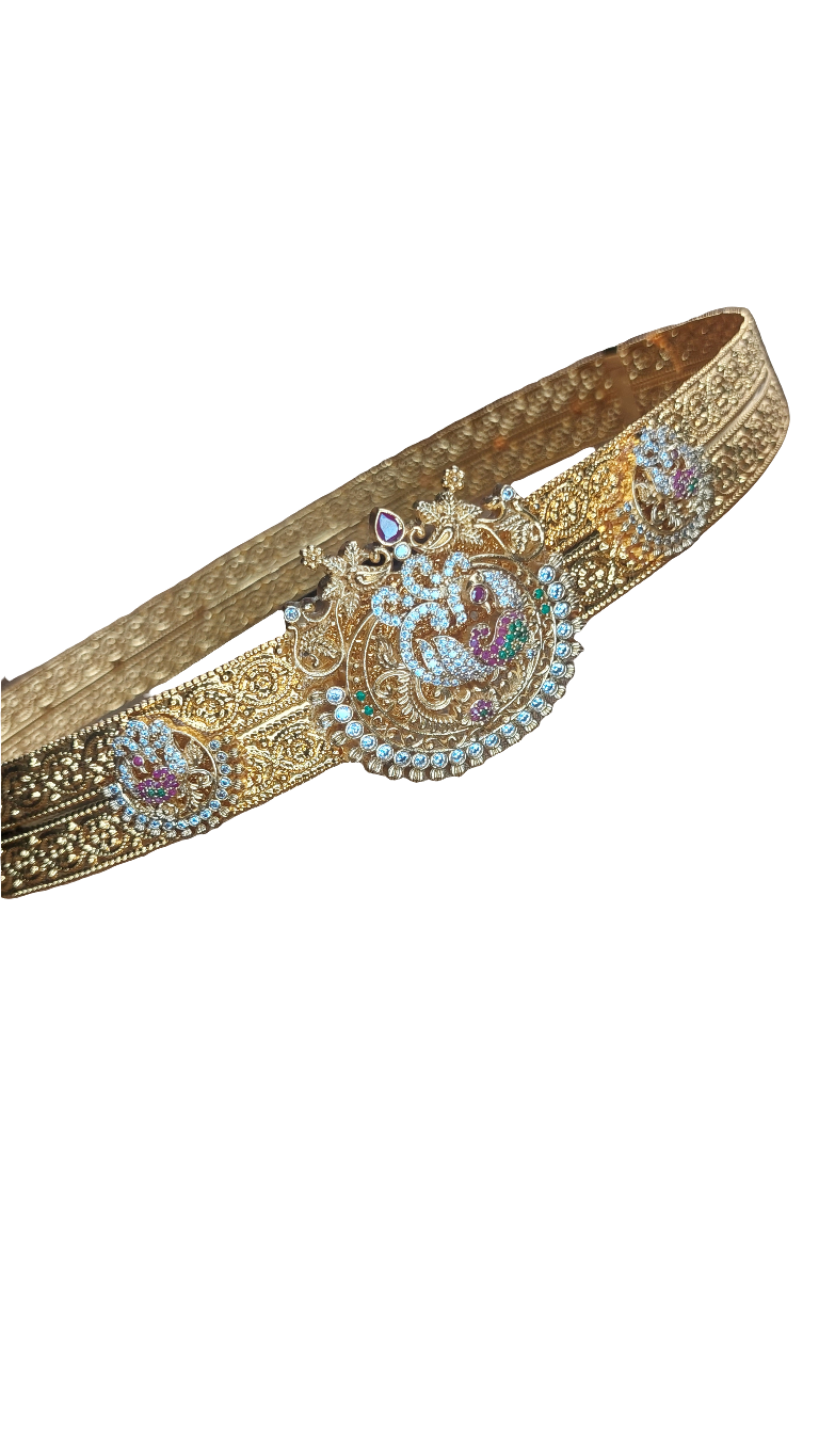 ANTIQUE GOLD HIP BELT