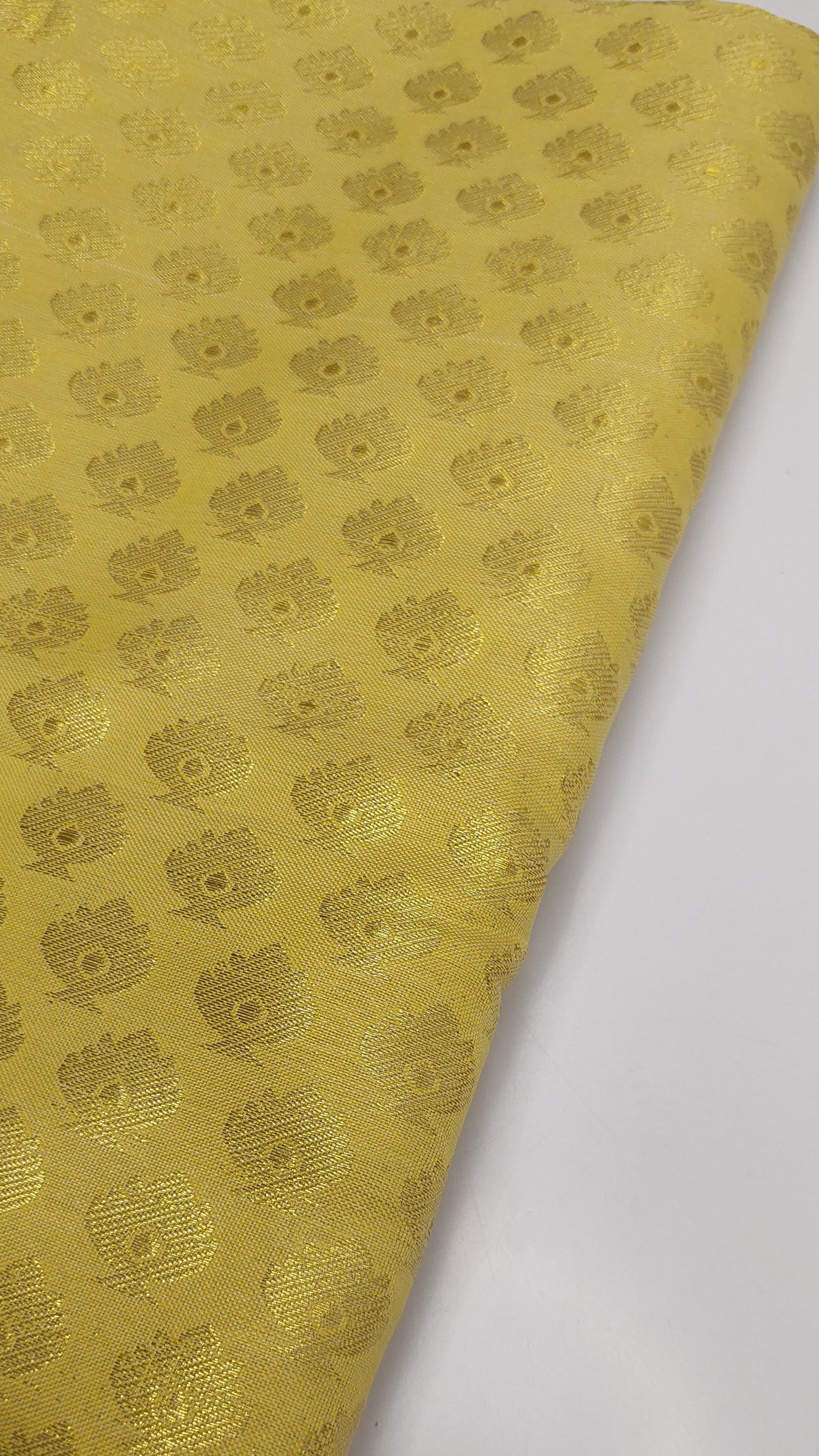 GOLD BROCADE MATERIAL