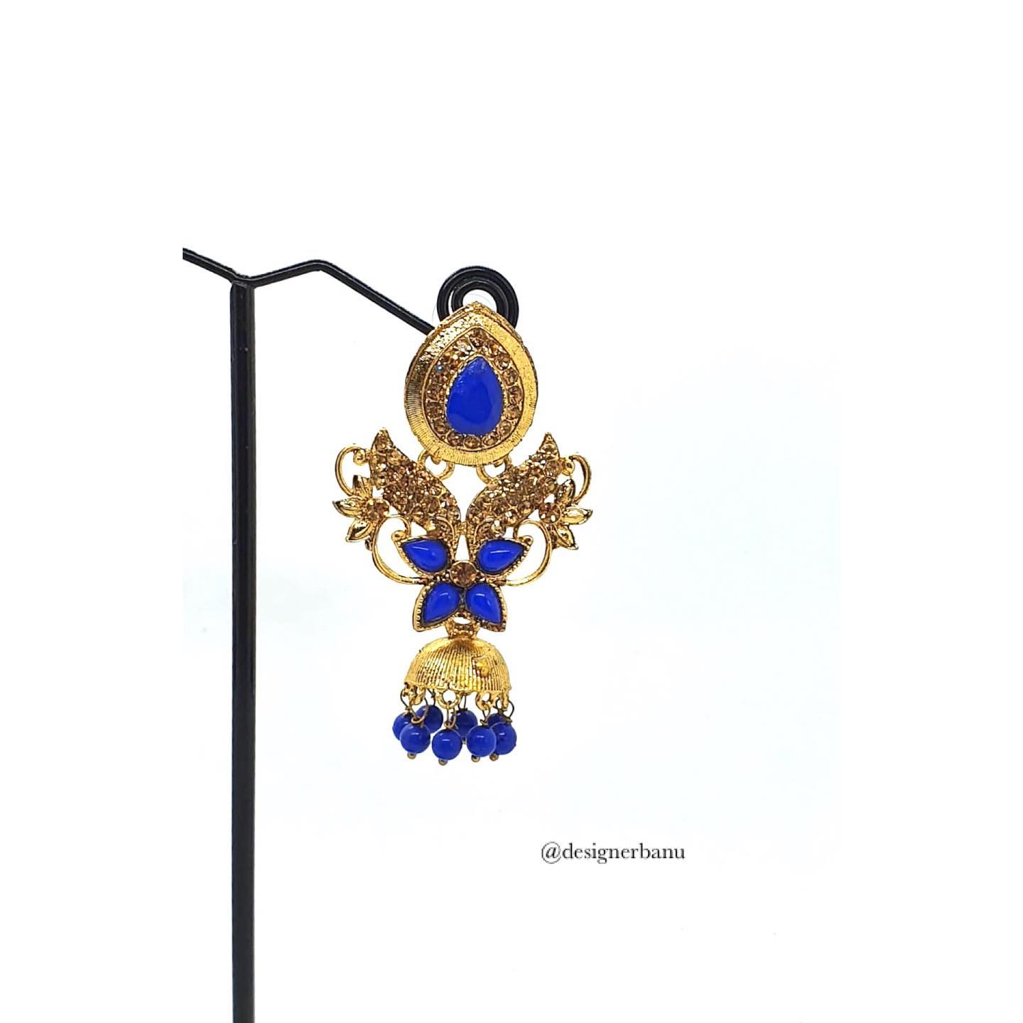 Butterfly Jumkhas- BLUE