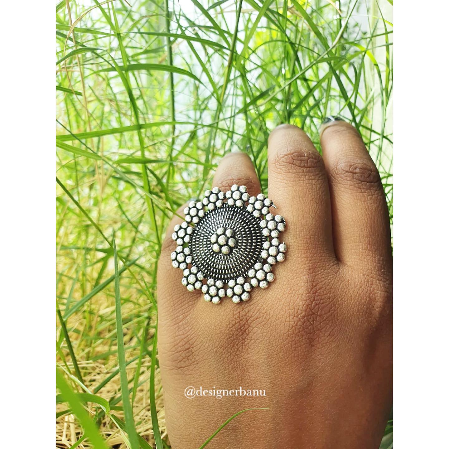 Adjustable Silver Ring #DB002