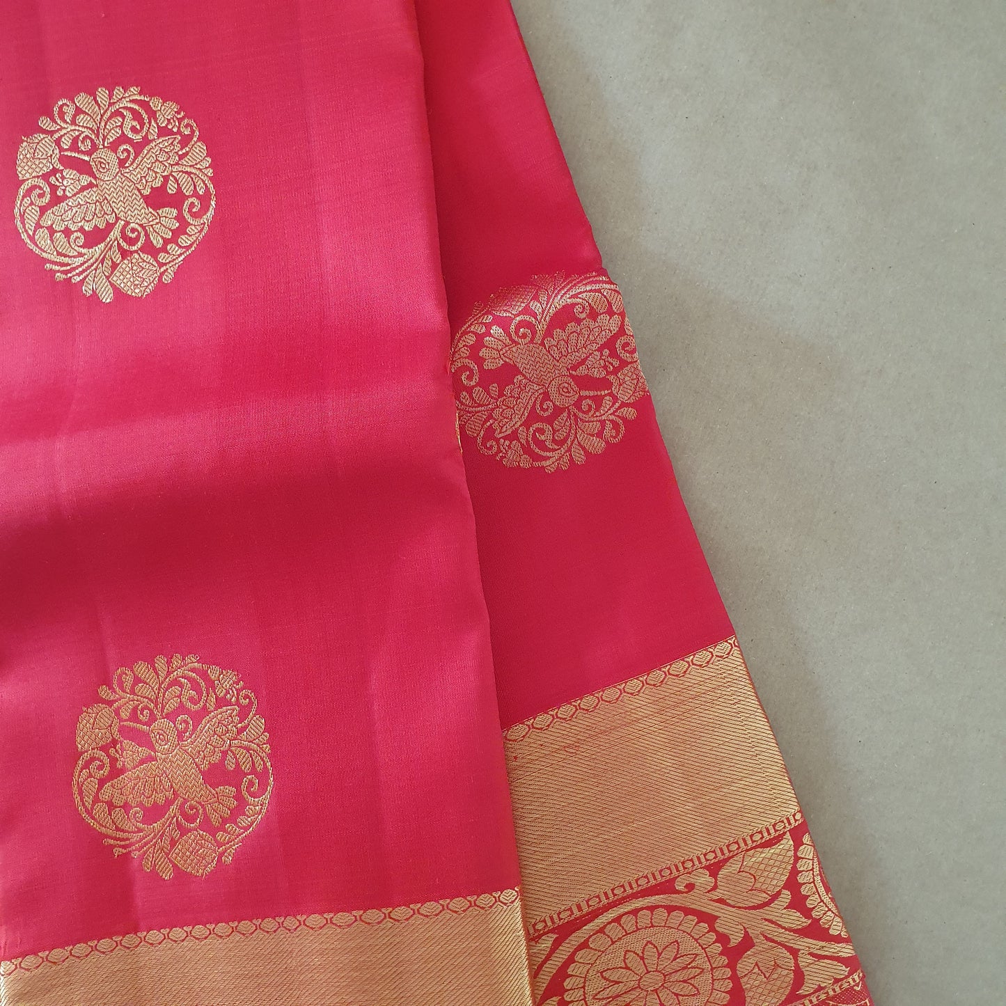 RED PURE SILK