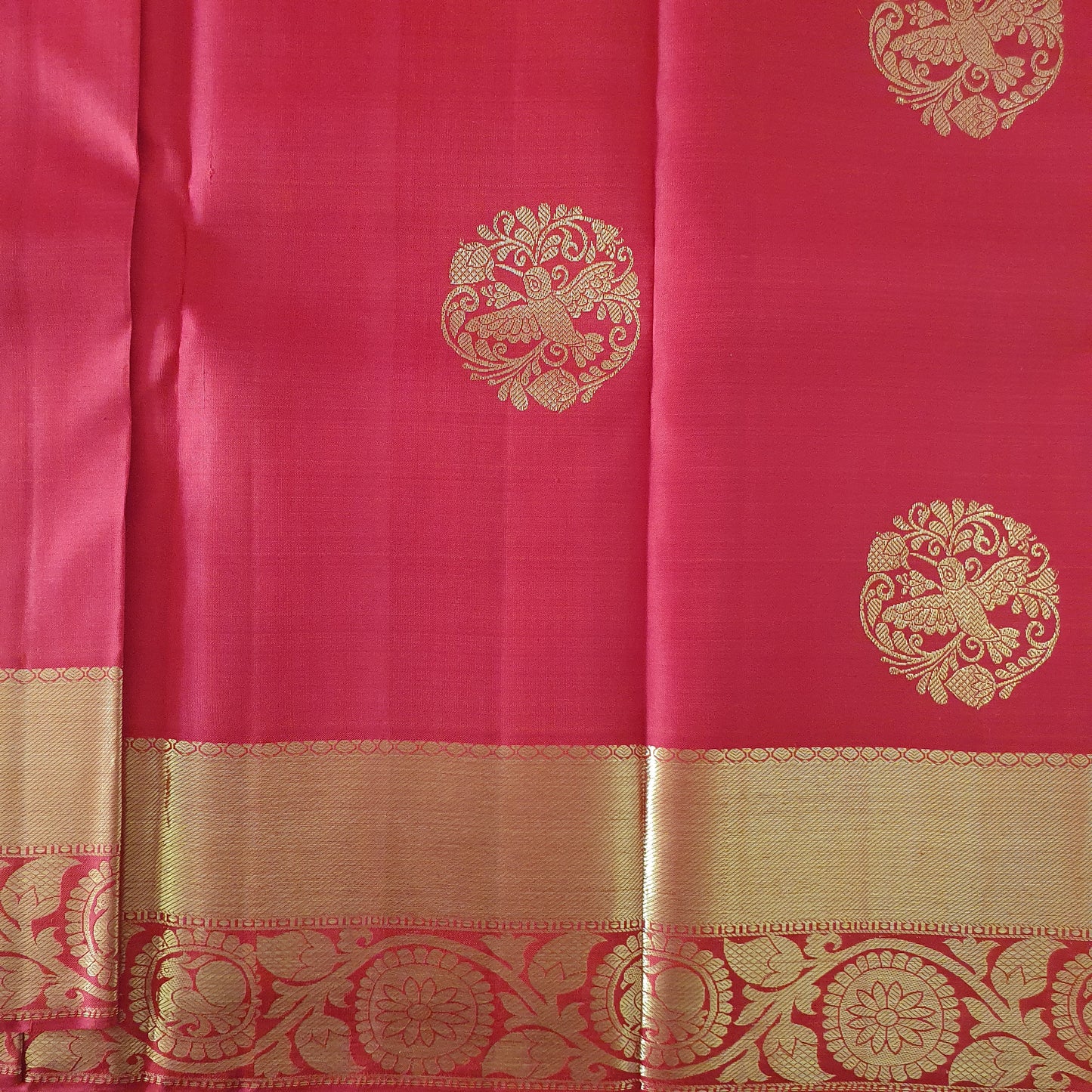 RED PURE SILK