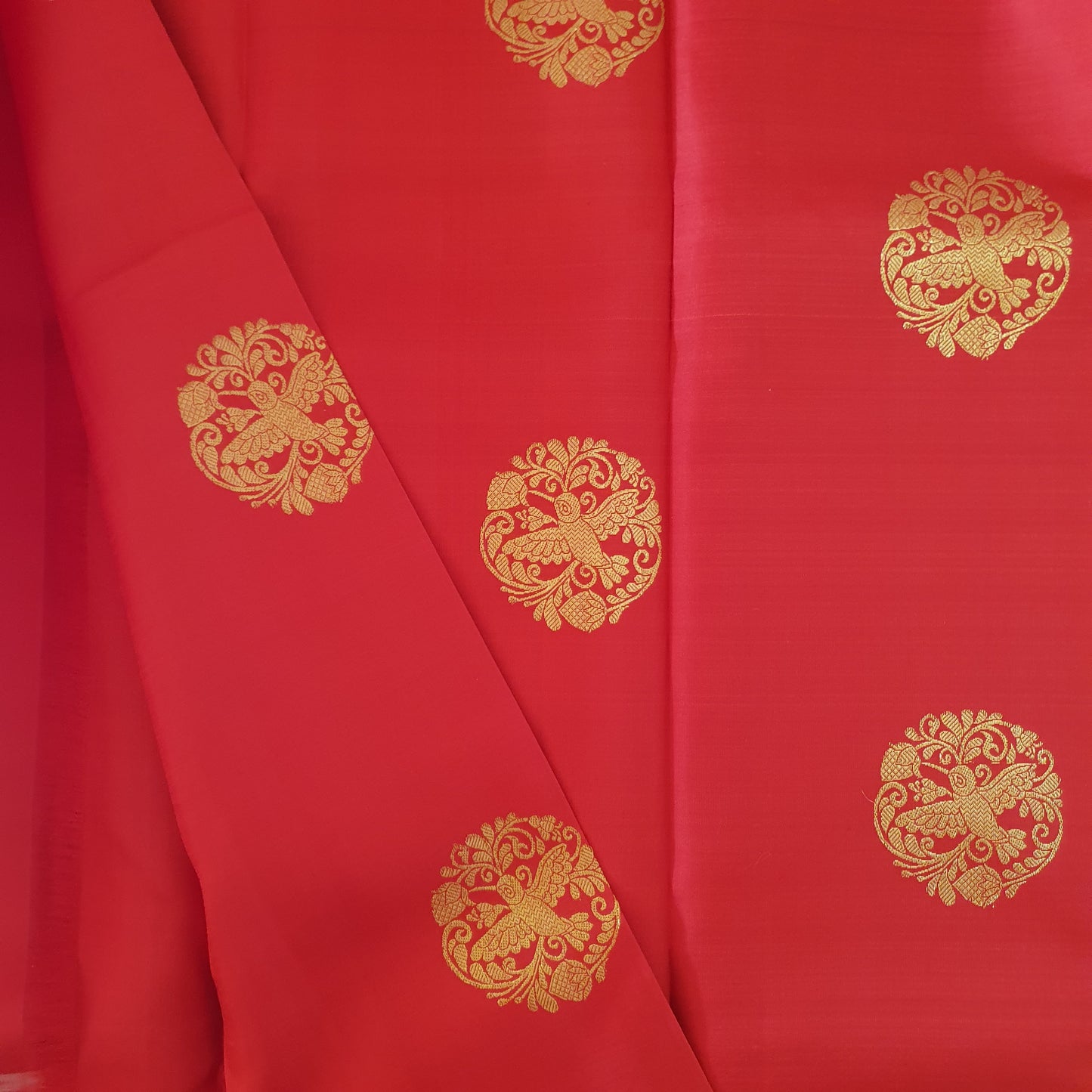 RED PURE SILK