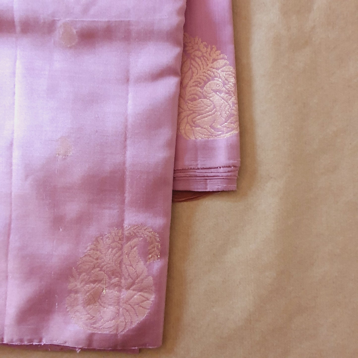 DUSTY PINK KANCHIPURAM