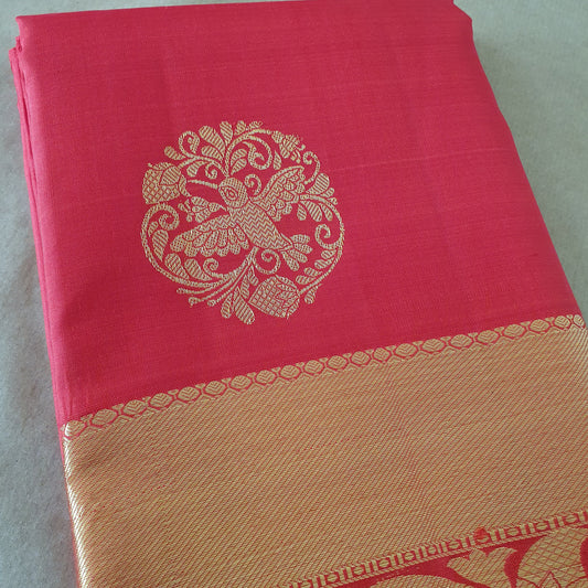 RED PURE SILK