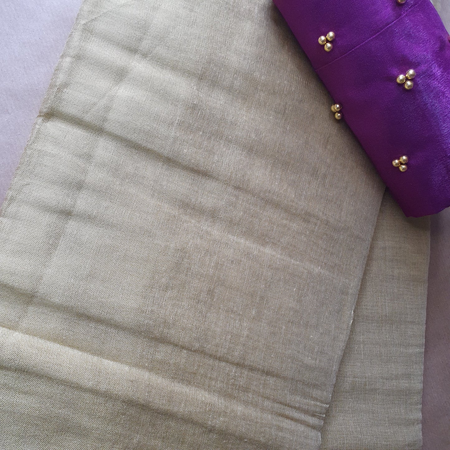 LIGHT GOLD + PURPLE