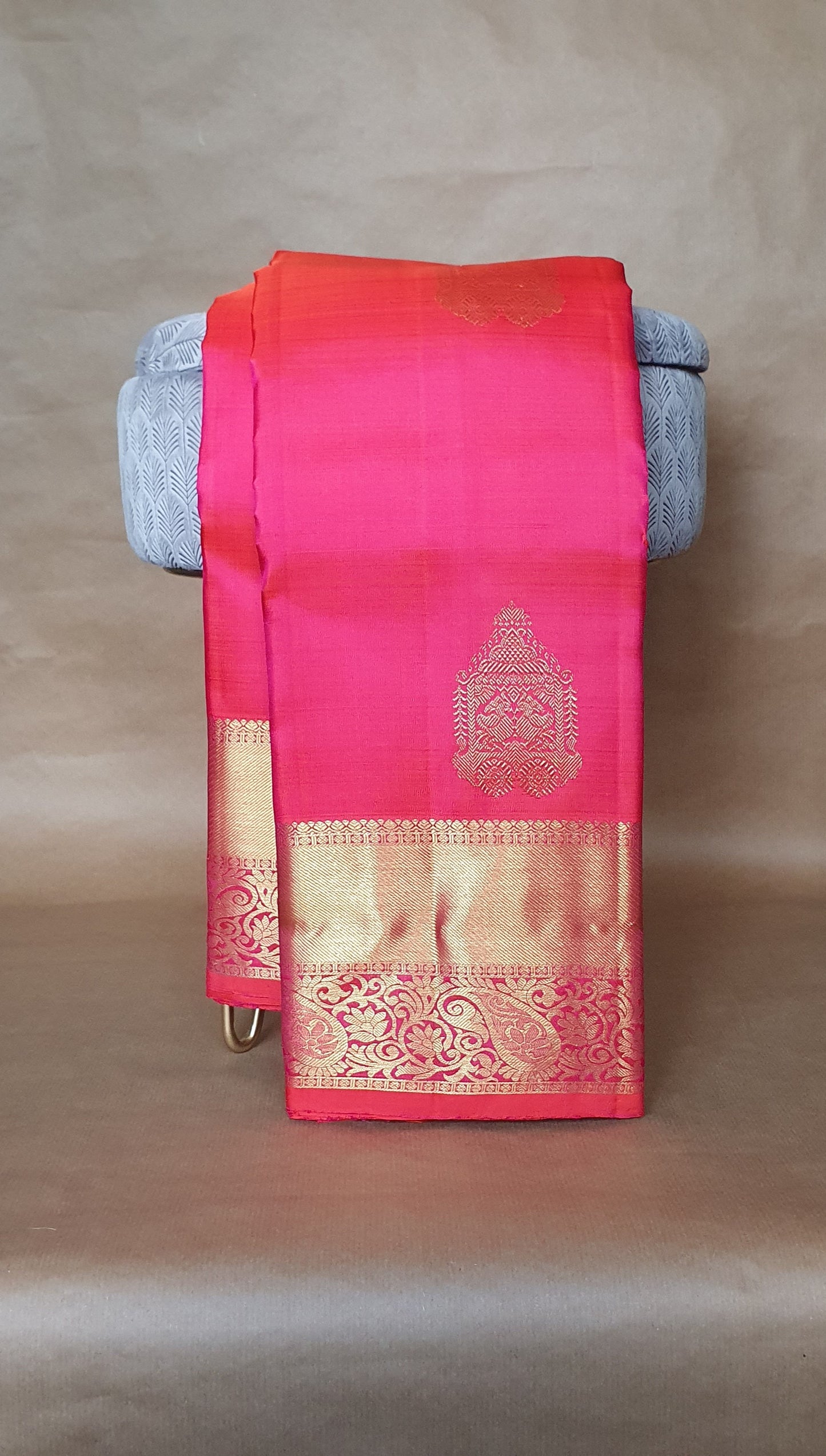 HOT PINK KANJIPURAM
