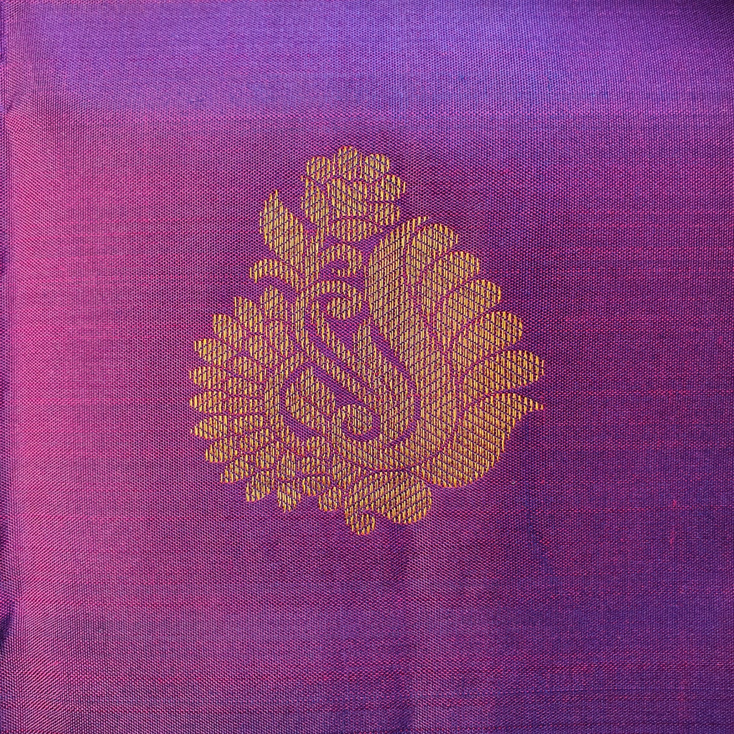 PURPLE KANJIPURAM SILK SAREE