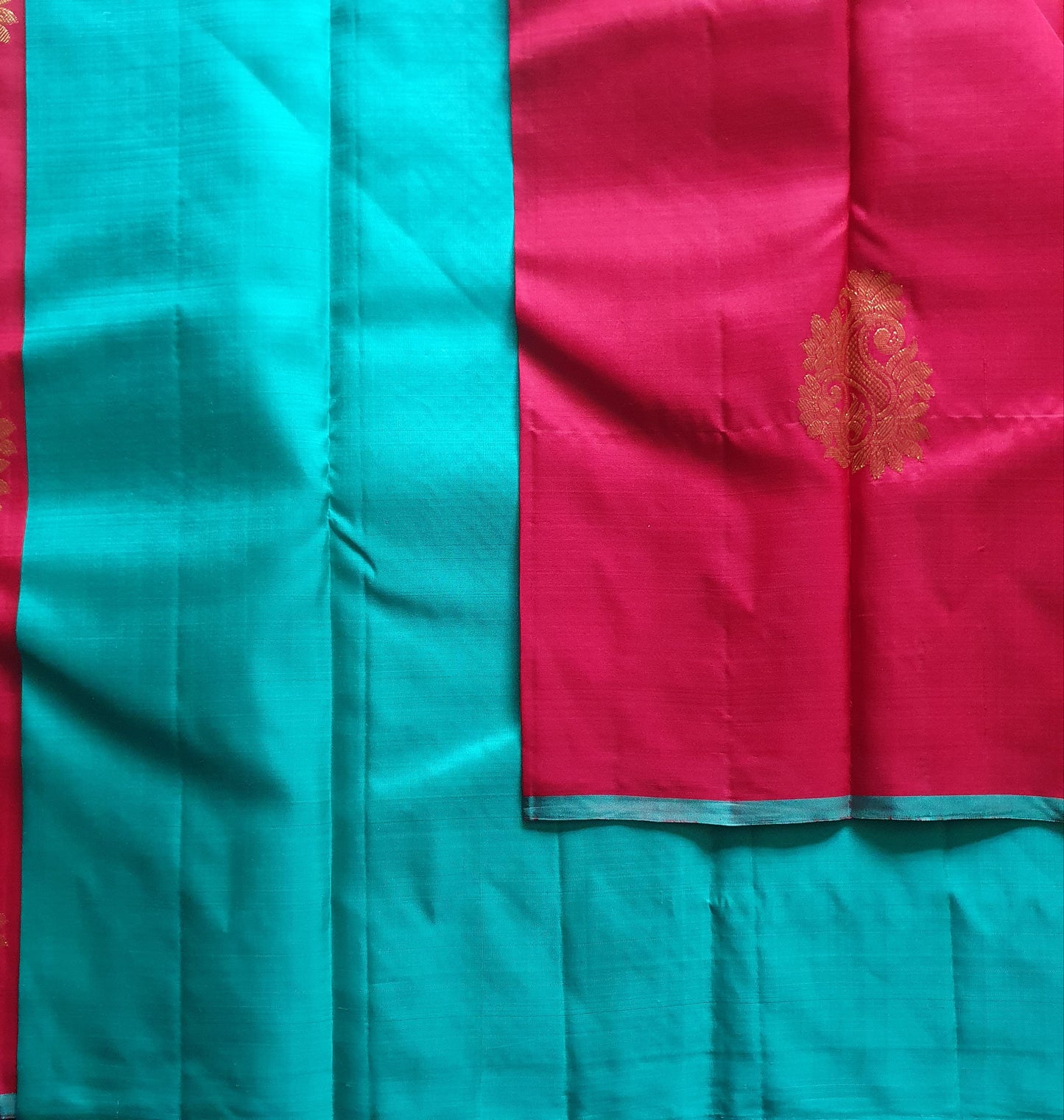 PINK BORDERLESS PURE SILK