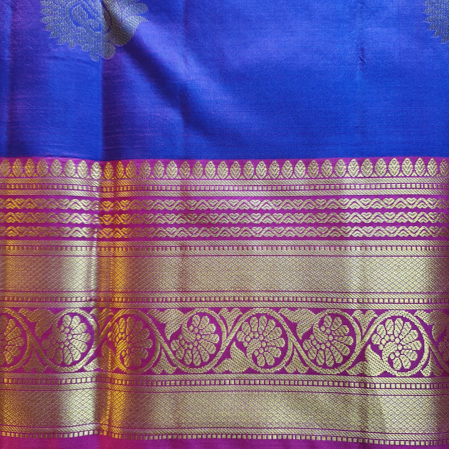 PURPLE KANJIPURAM SILK SAREE