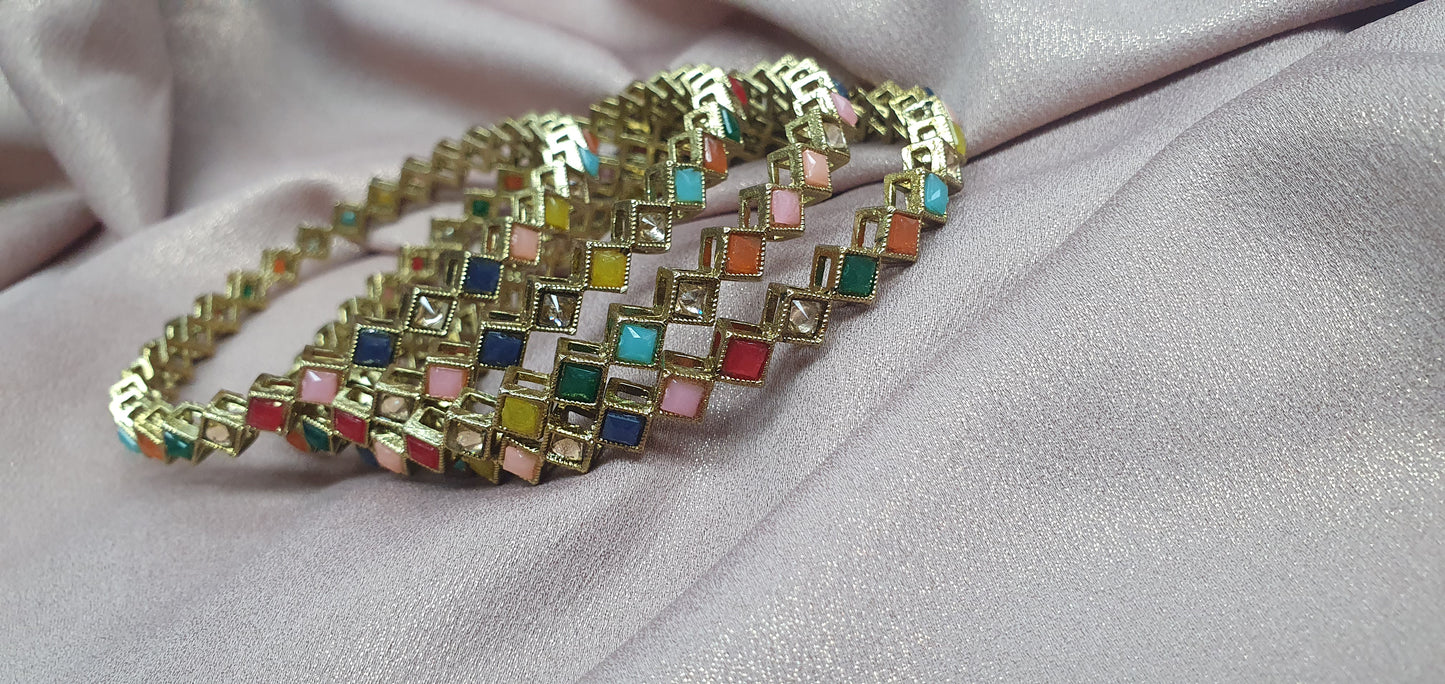 MULTI COLOURED BANGLES