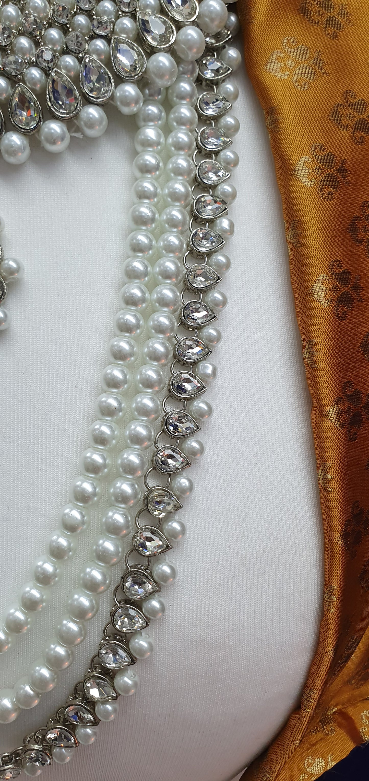 SILVER BRIDAL SET