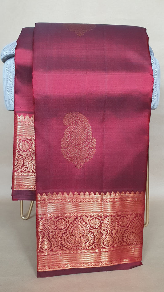 WINE RED KANJIPURAM