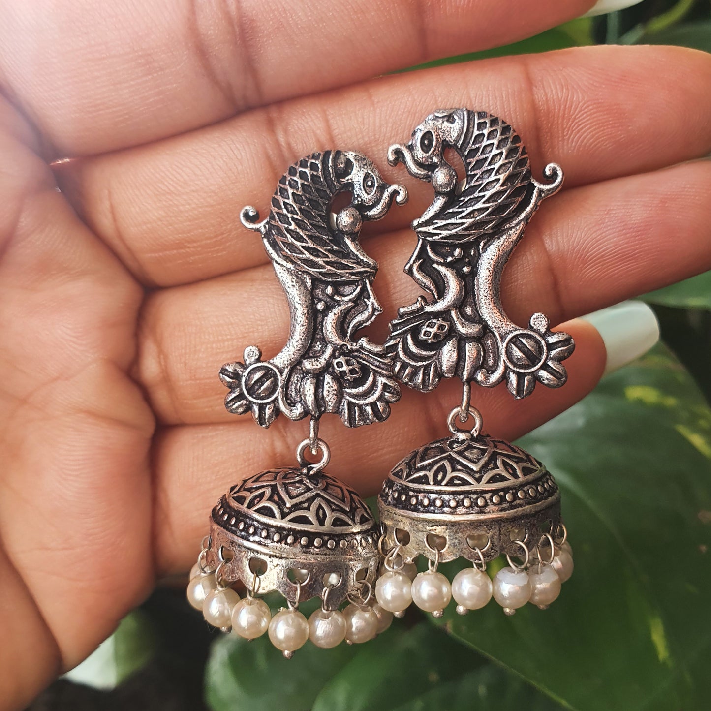 OXIDIZED SILVER AND BLACK SET