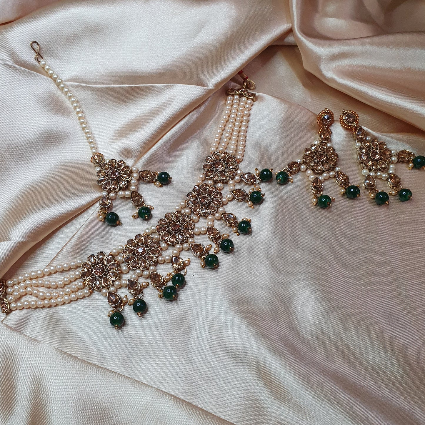 CHOCKER SET (GREEN)