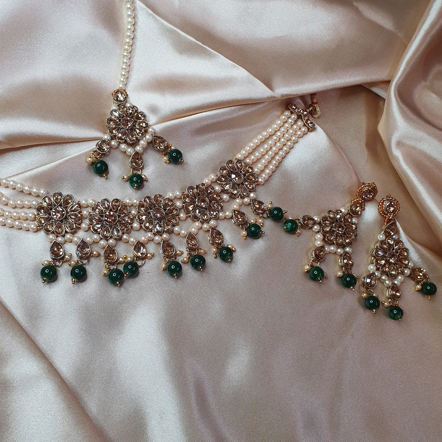 CHOCKER SET (GREEN)