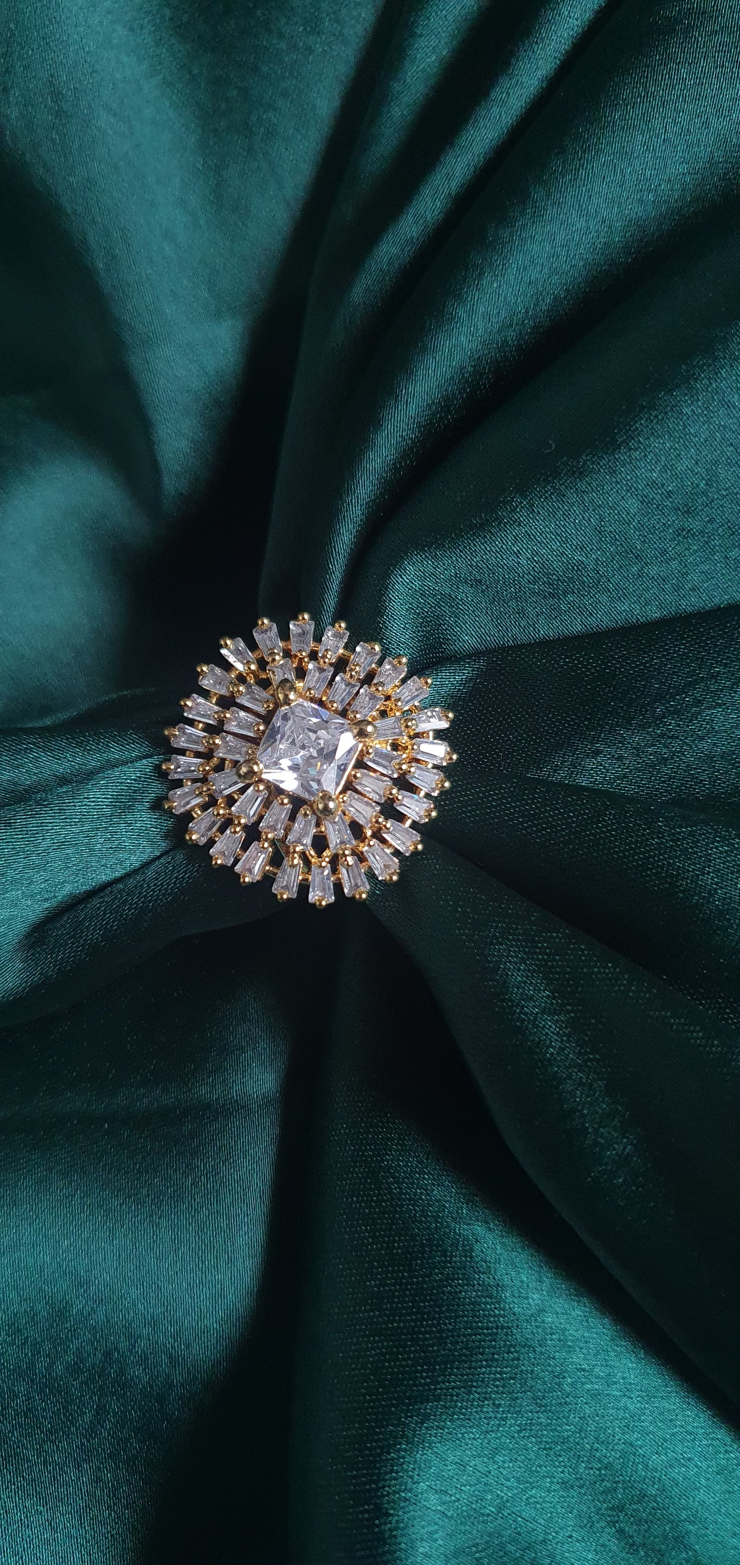 A.D STONE WHITE RING