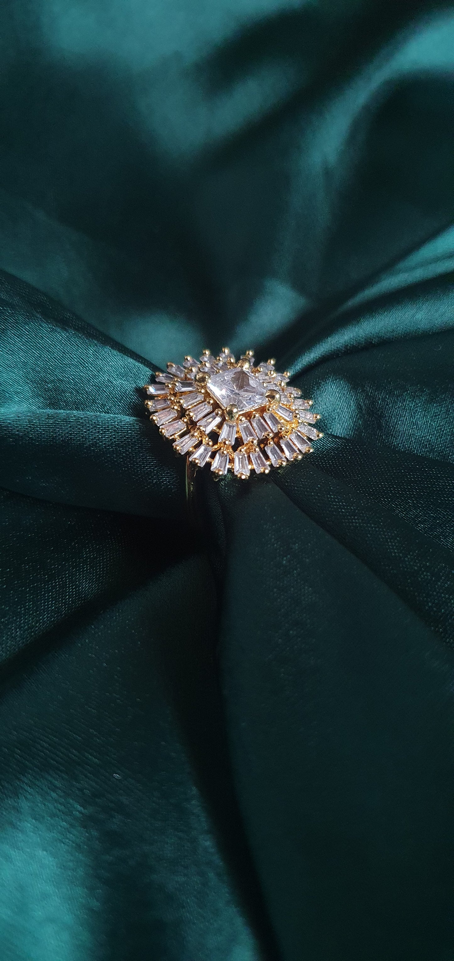 A.D STONE WHITE RING