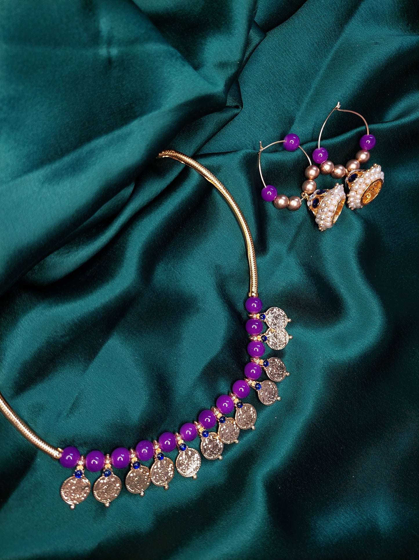 PURPLE CHOCKER + JUMKHAS