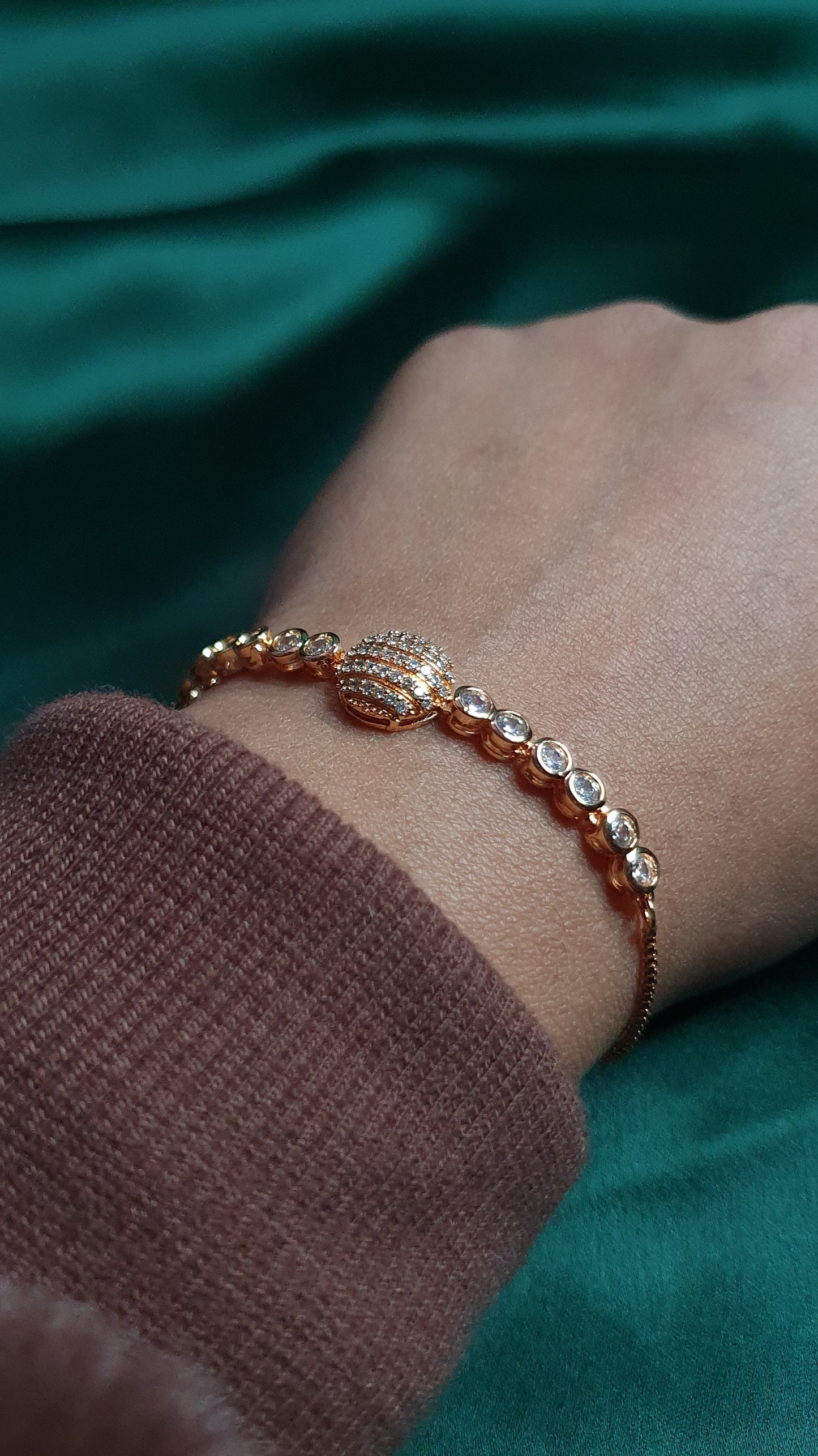 A.D. STONE ADJUSTABLE BRACELET 002