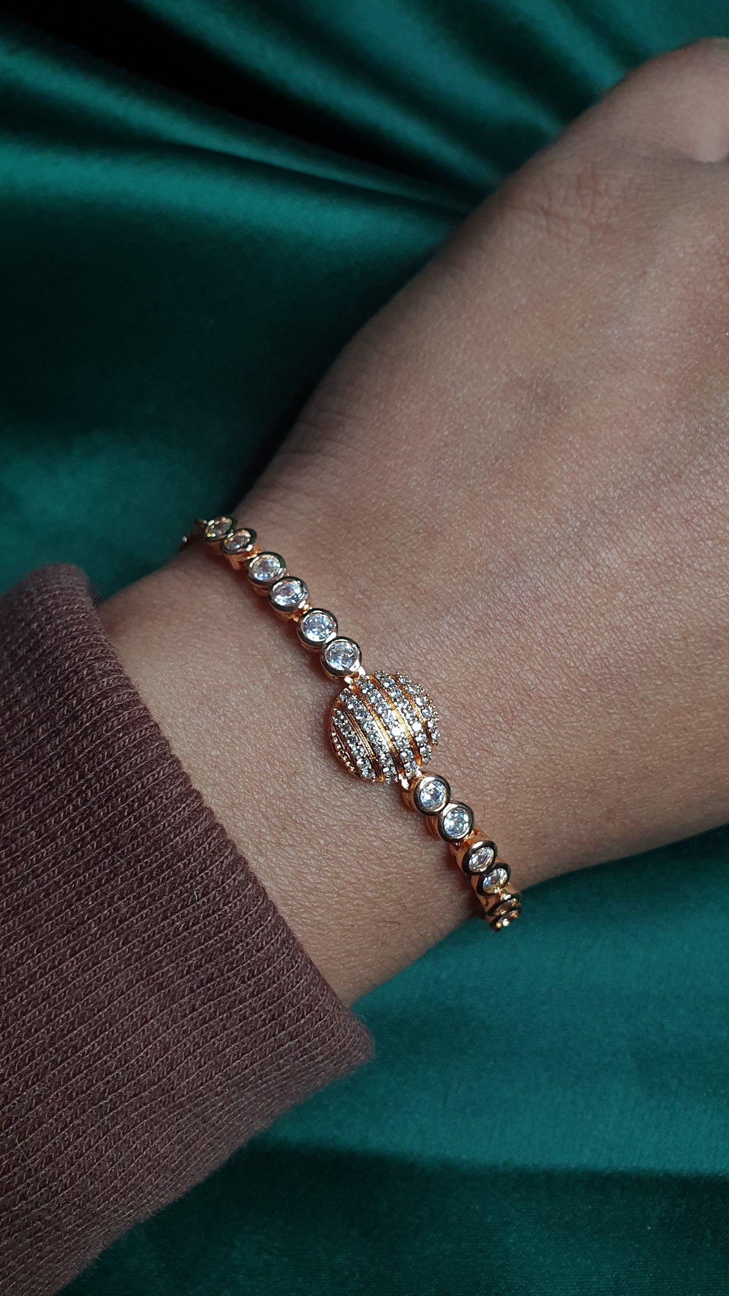 A.D. STONE ADJUSTABLE BRACELET 002