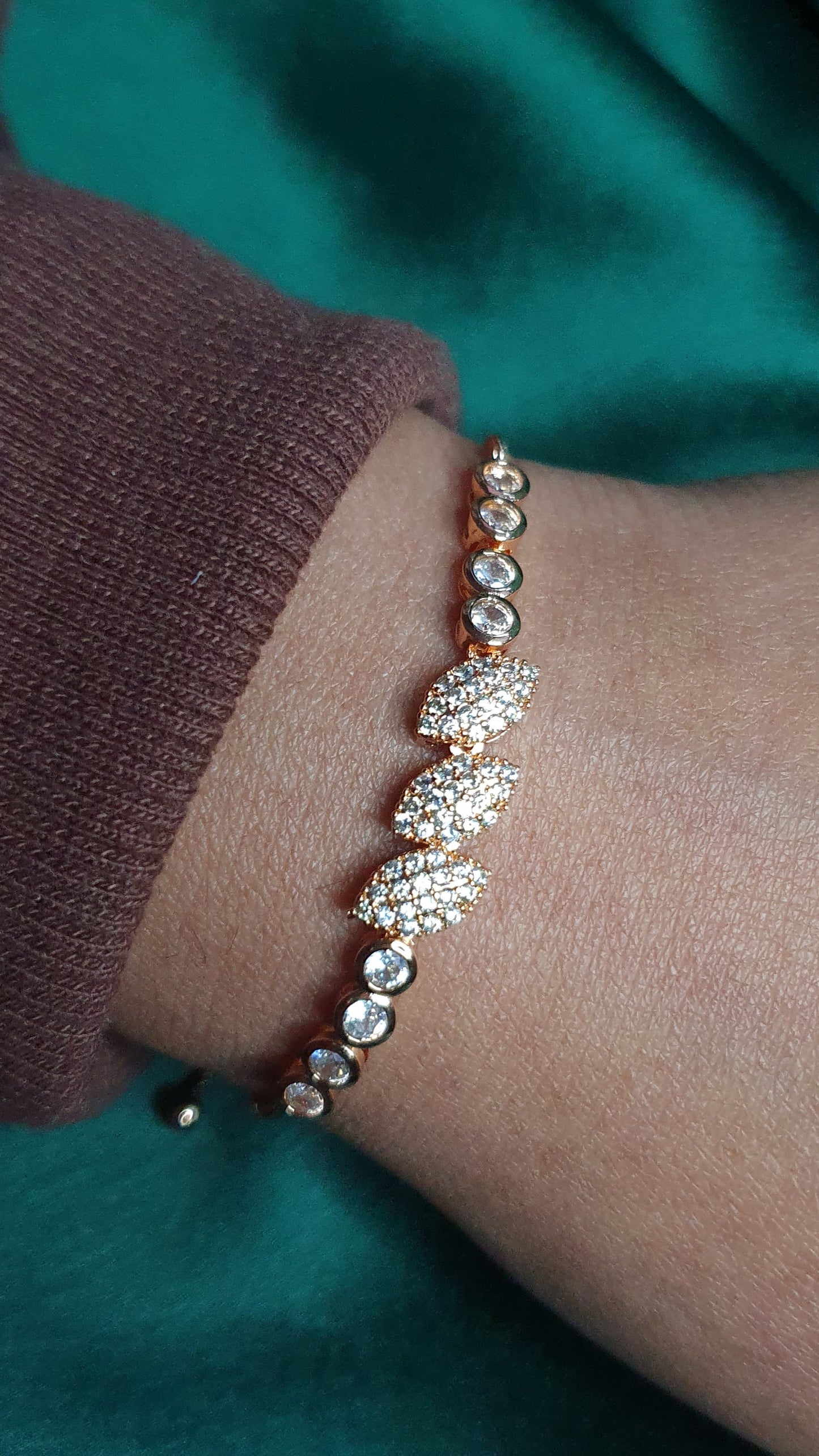 A.D. STONE ADJUSTABLE BRACELET 001