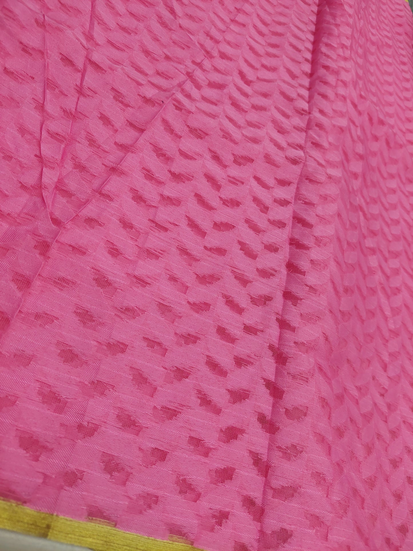 BABY PINK + FLORAL BLOUSE PIECE