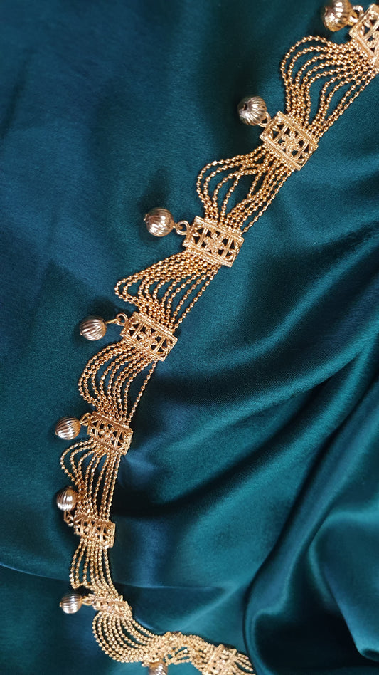 GOLD TIERED WAIST CHAIN