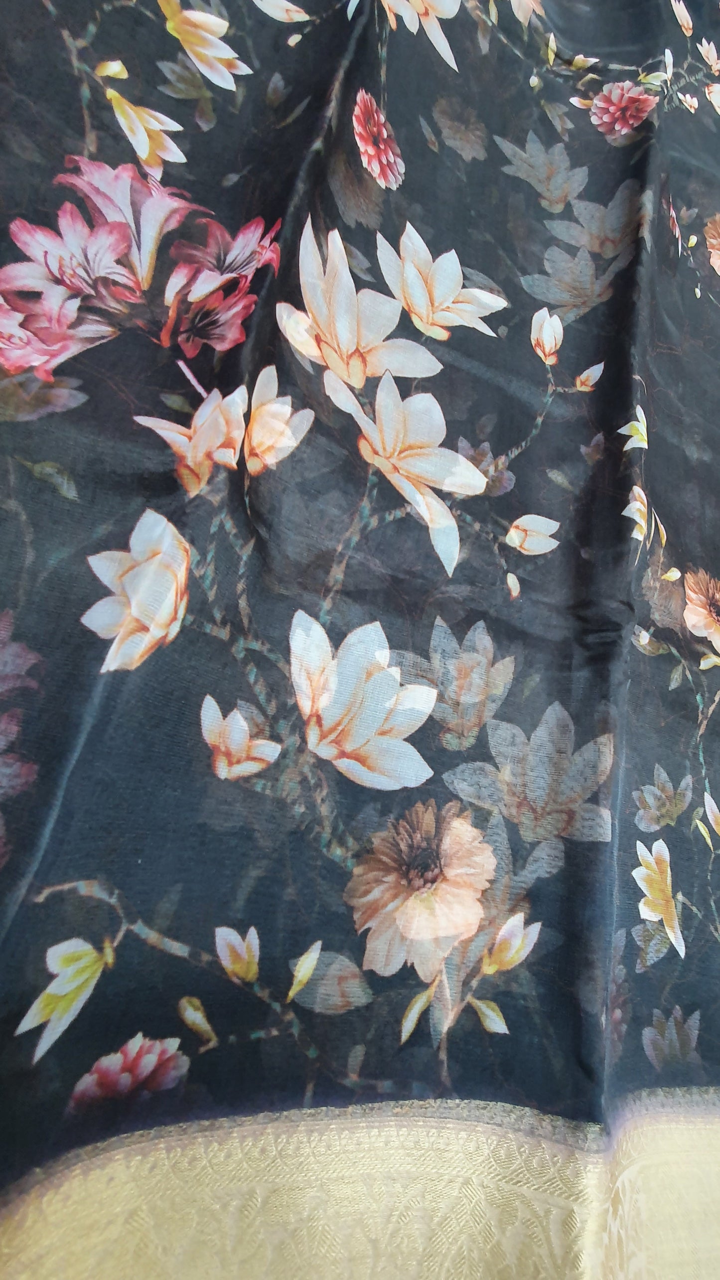 BLACK FLORAL