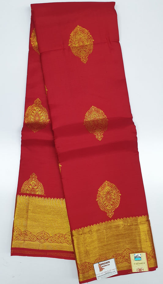 RUBY RED PURE KANJIPURAM