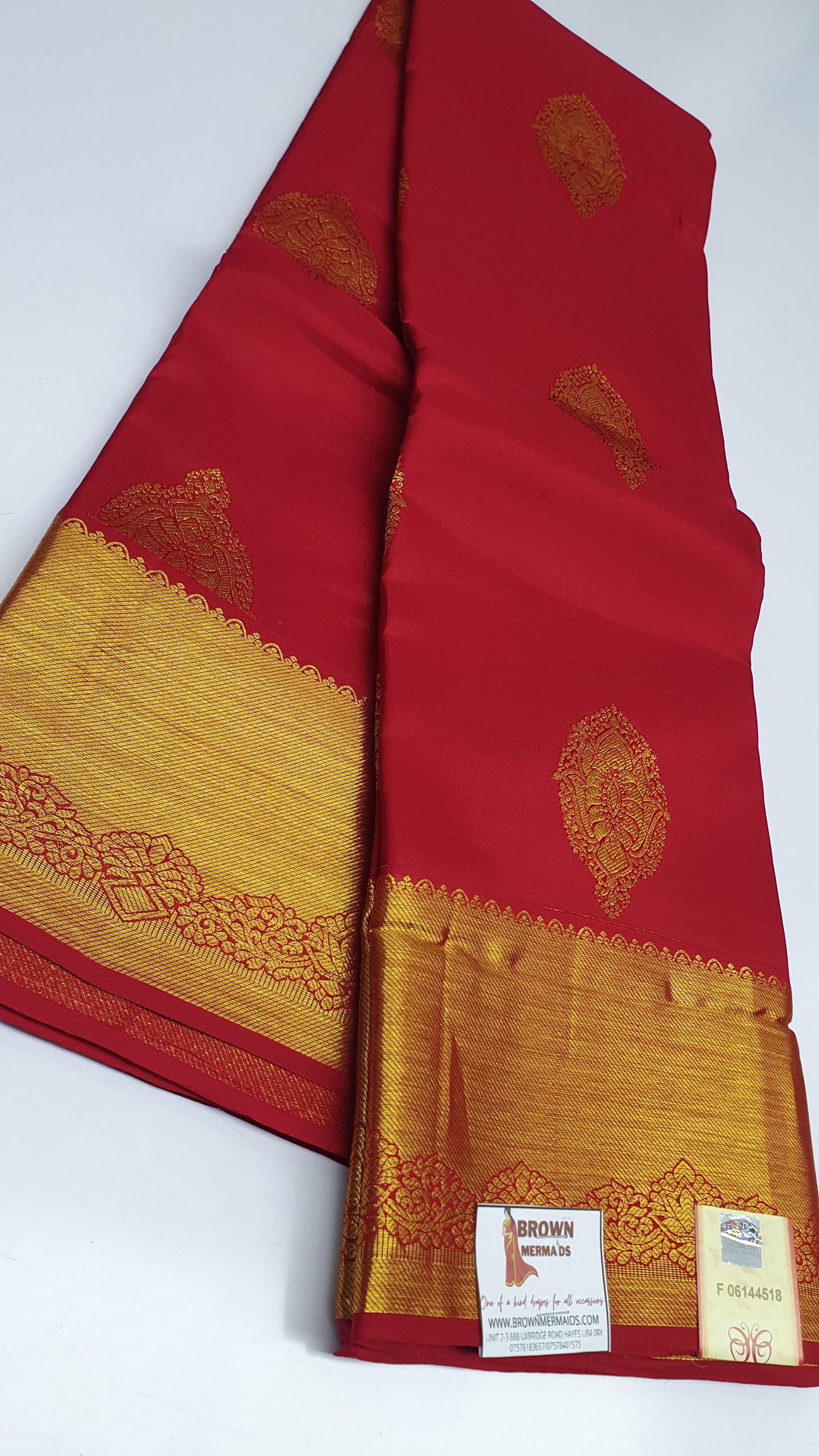 RUBY RED PURE KANJIPURAM