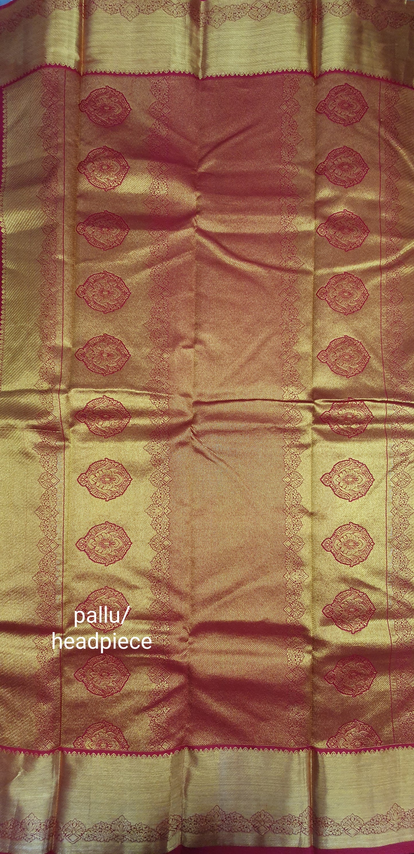RUBY RED PURE KANJIPURAM