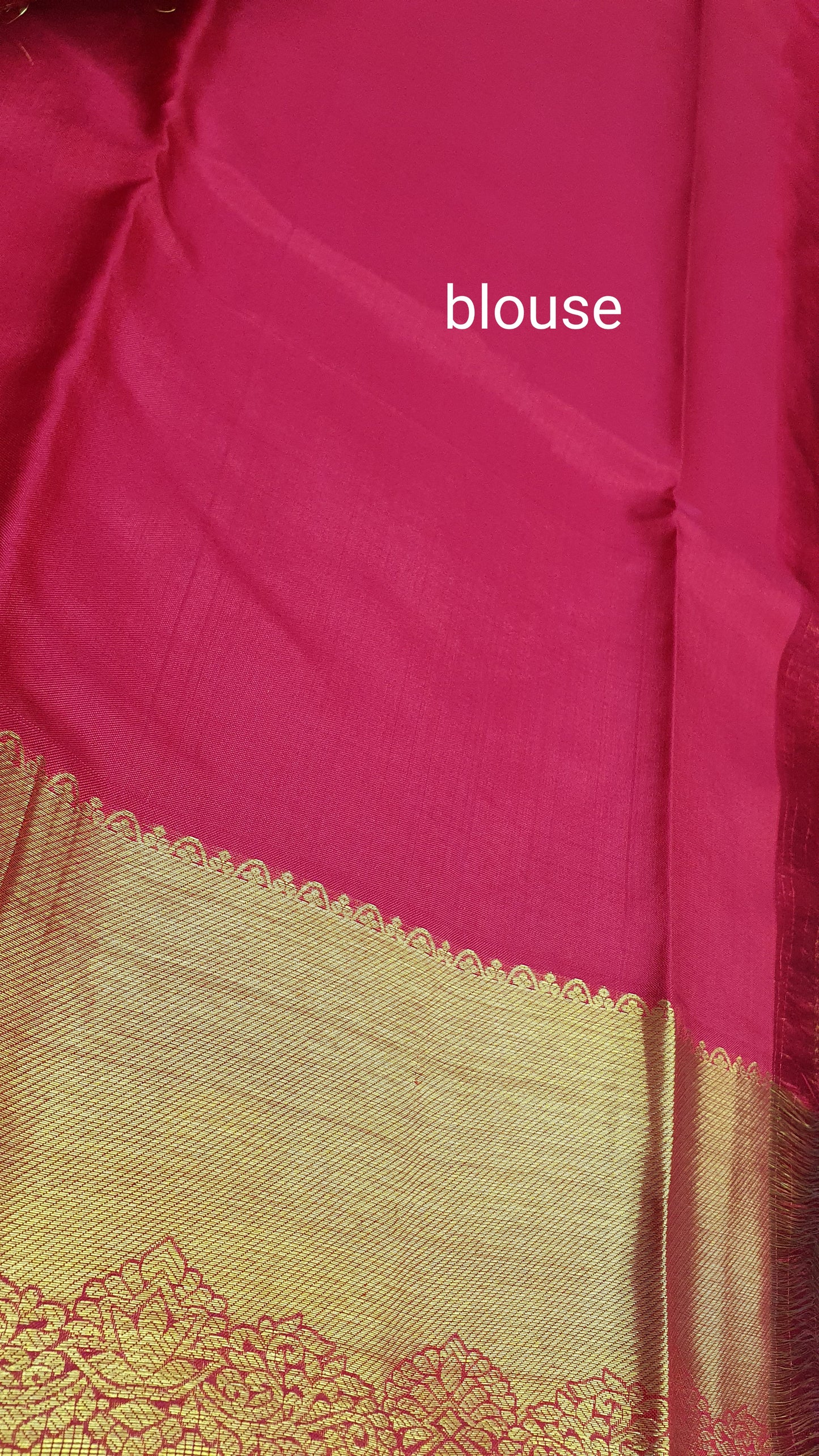 RUBY RED PURE KANJIPURAM