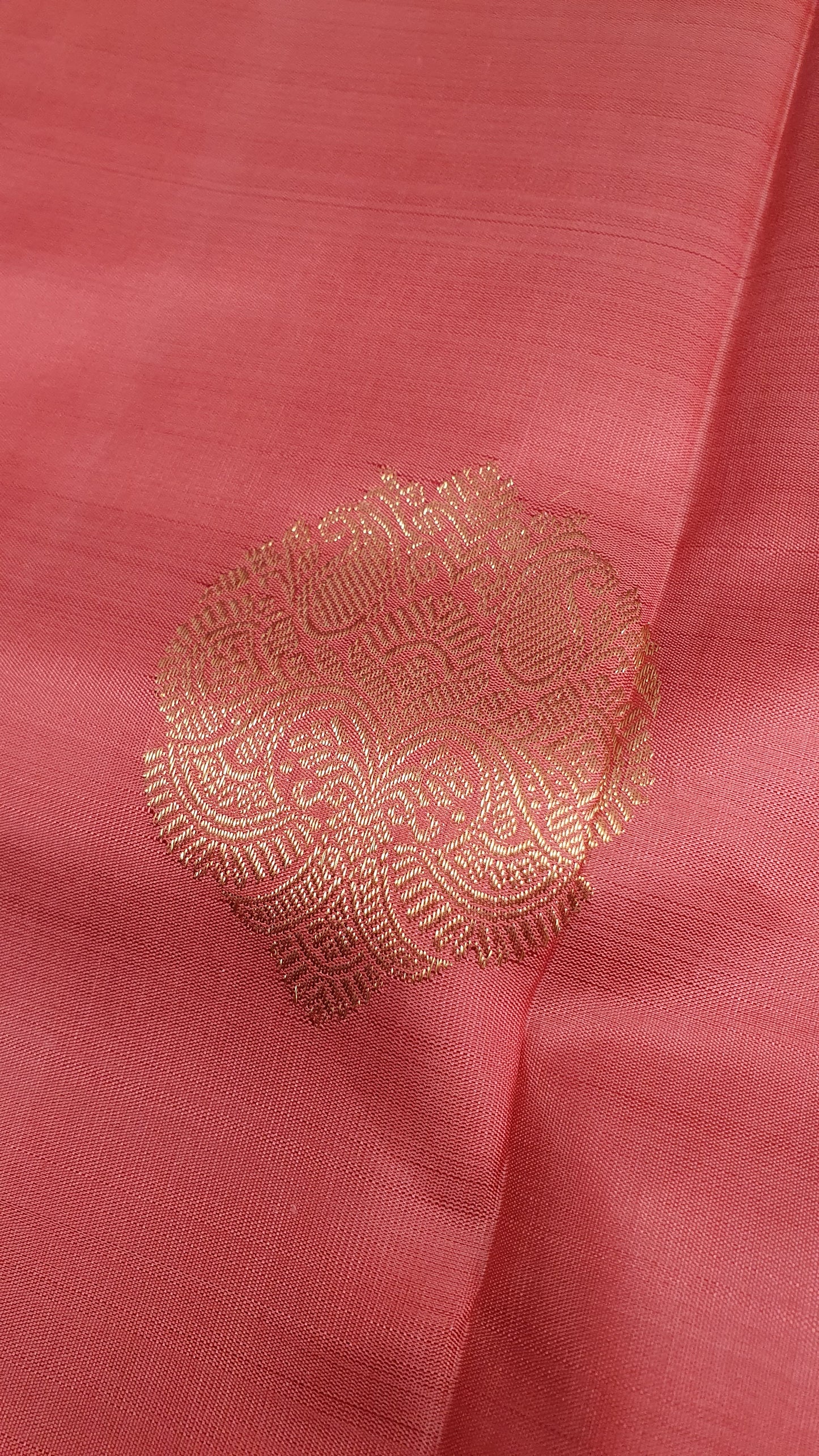 NEW YORK PINK WITH COPPER ZARI KANJIPURAM