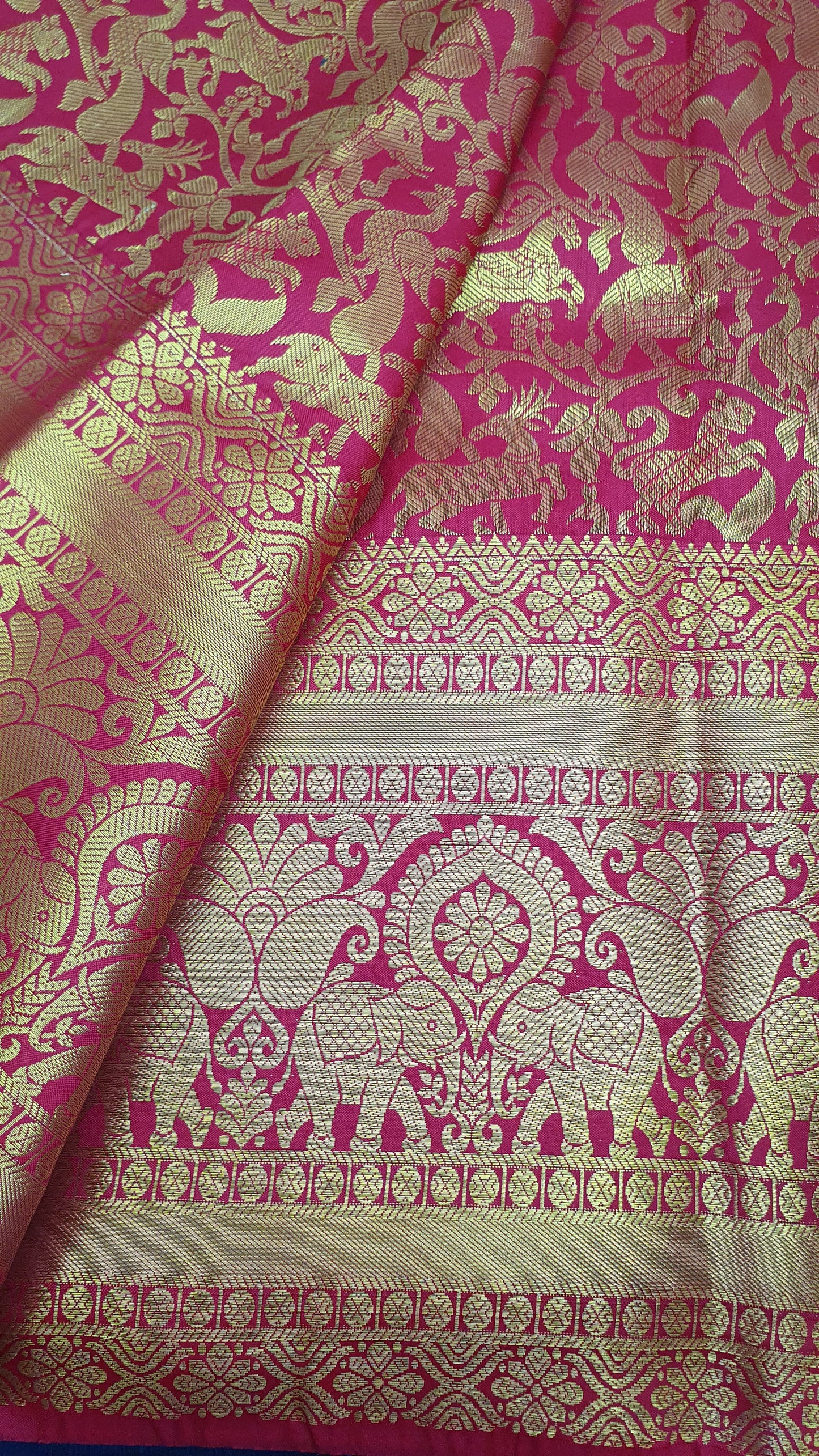 RED PURE KANJIPURAM (BRIDAL)