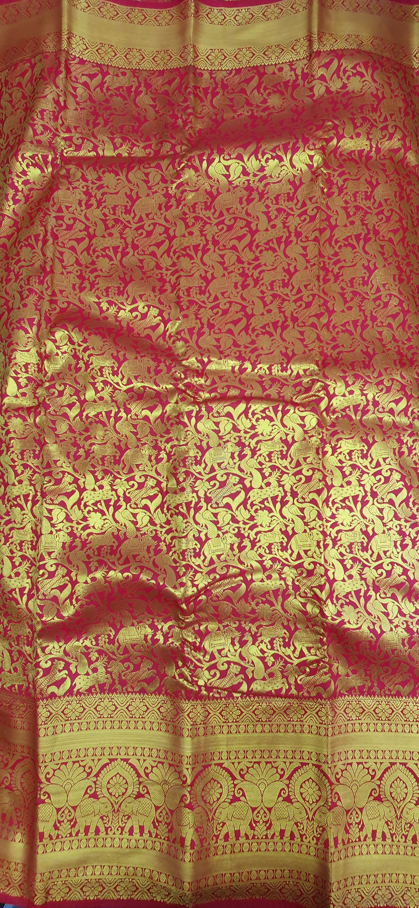 RED PURE KANJIPURAM (BRIDAL)