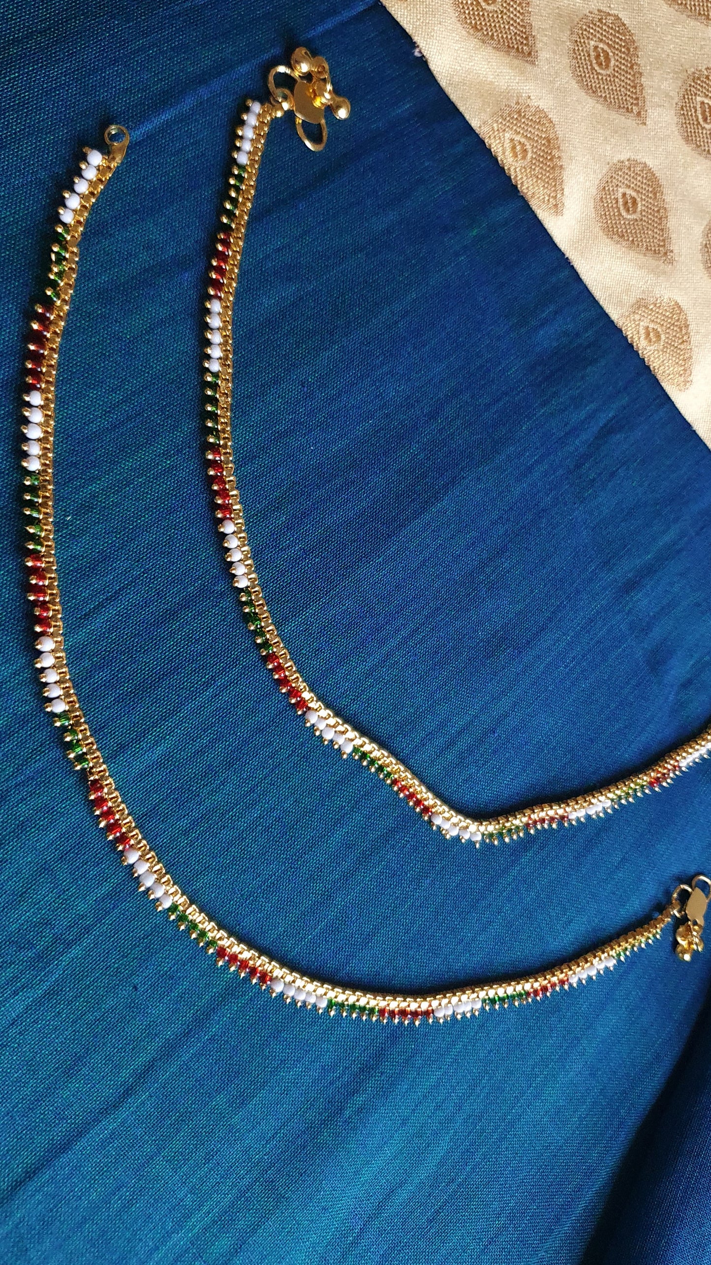 GOLD ANKLETS 1003