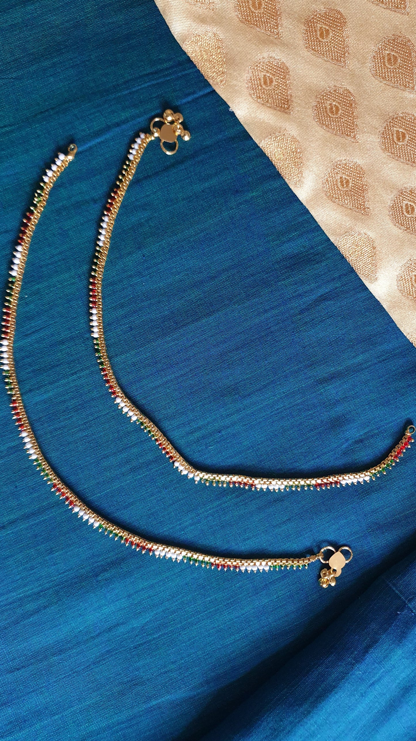 GOLD ANKLETS 1003