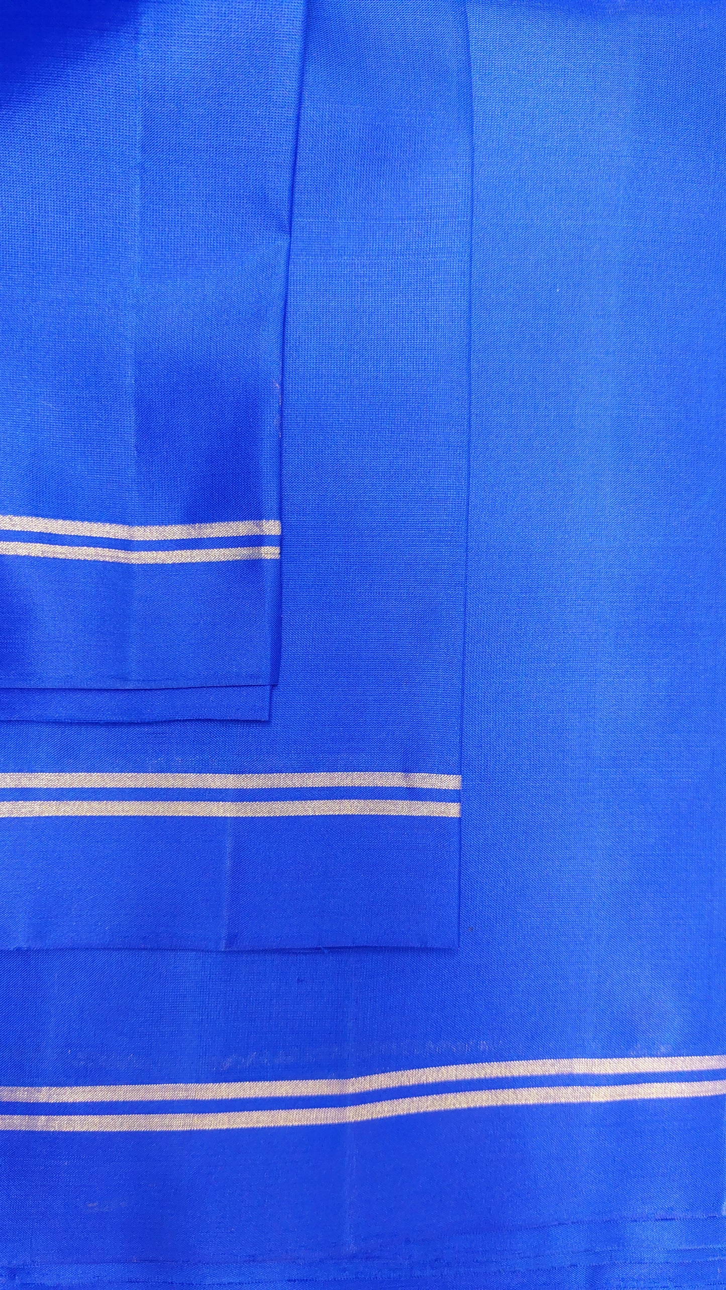 PERSIAN BLUE KANJIPURAM SILK SAREE