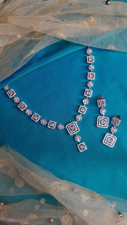 ROSE GOLD A.D. STONE SET 015