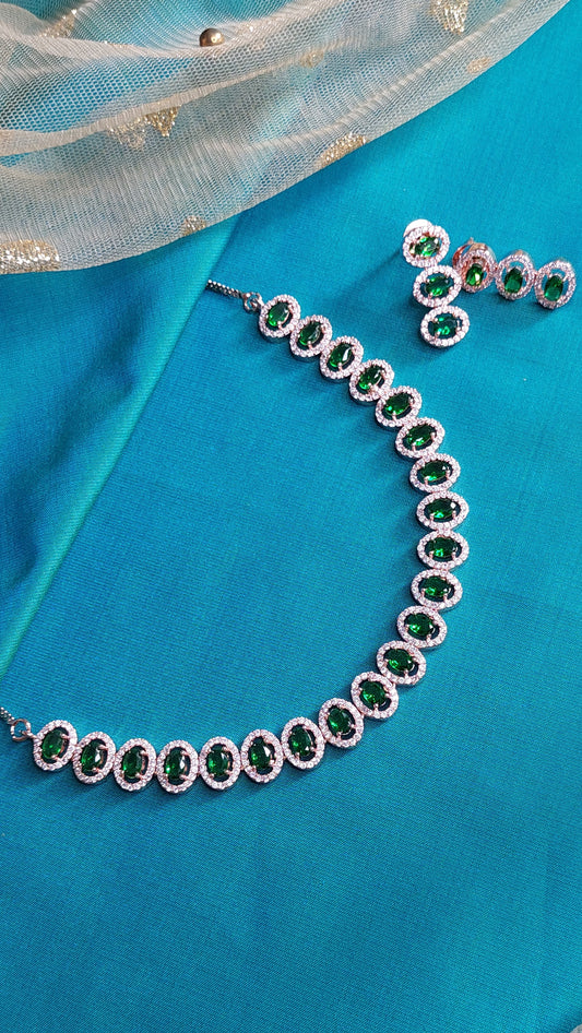 ROSE GOLD A.D. STONE SET 018