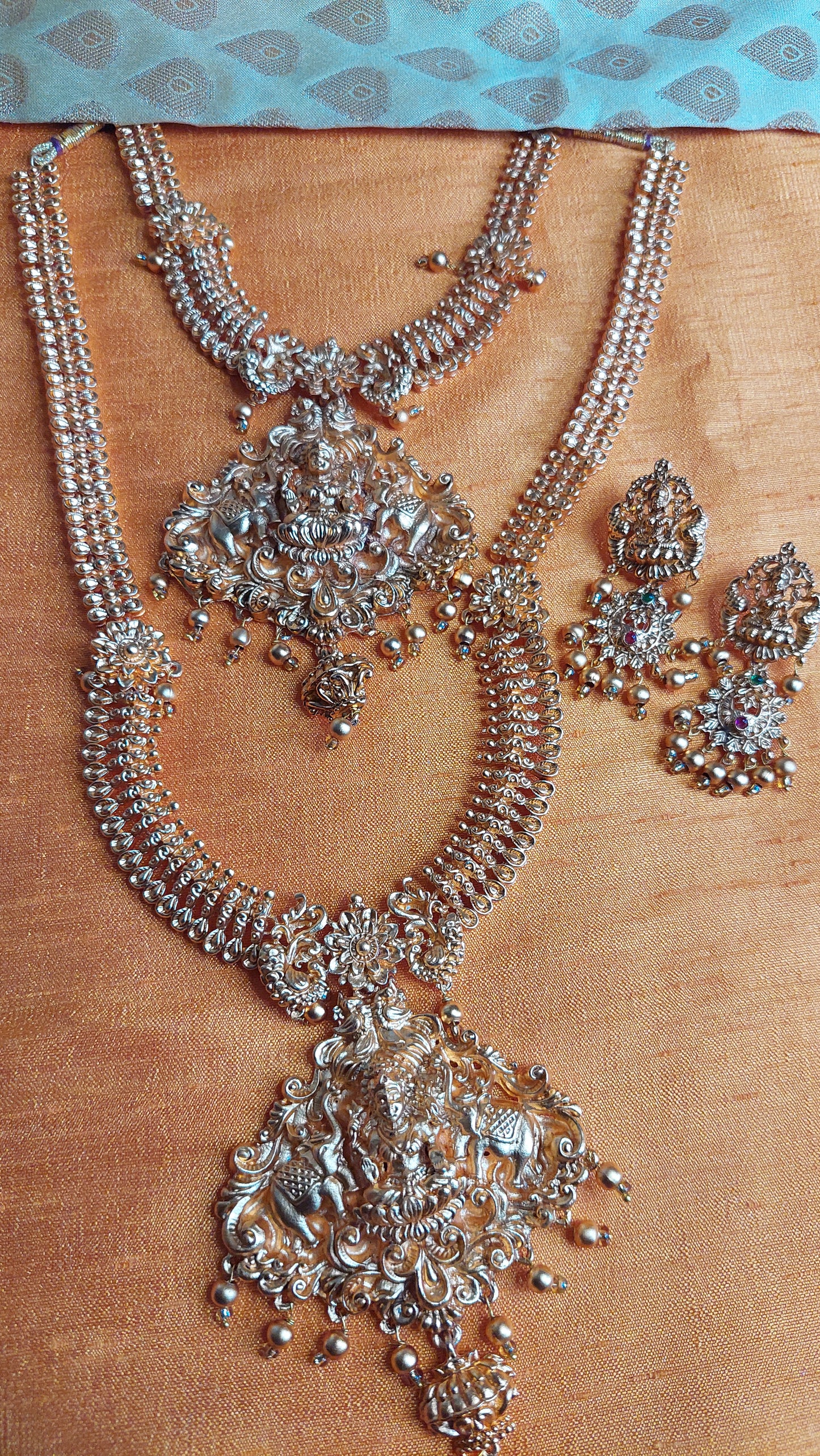 YELLOW GOLD MATTE FINISH BRIDAL SET