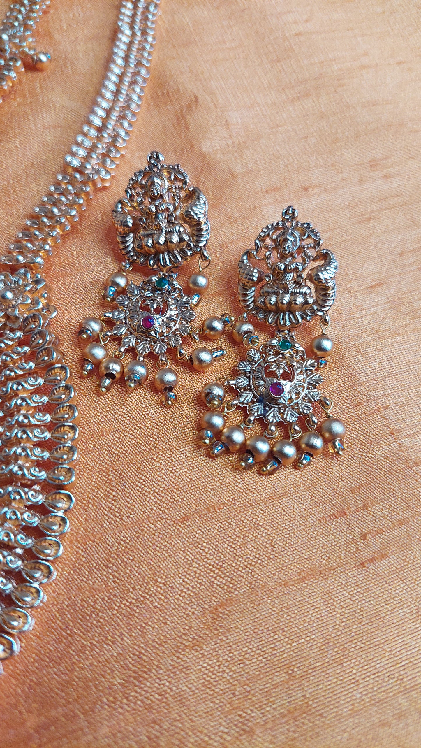 YELLOW GOLD MATTE FINISH BRIDAL SET