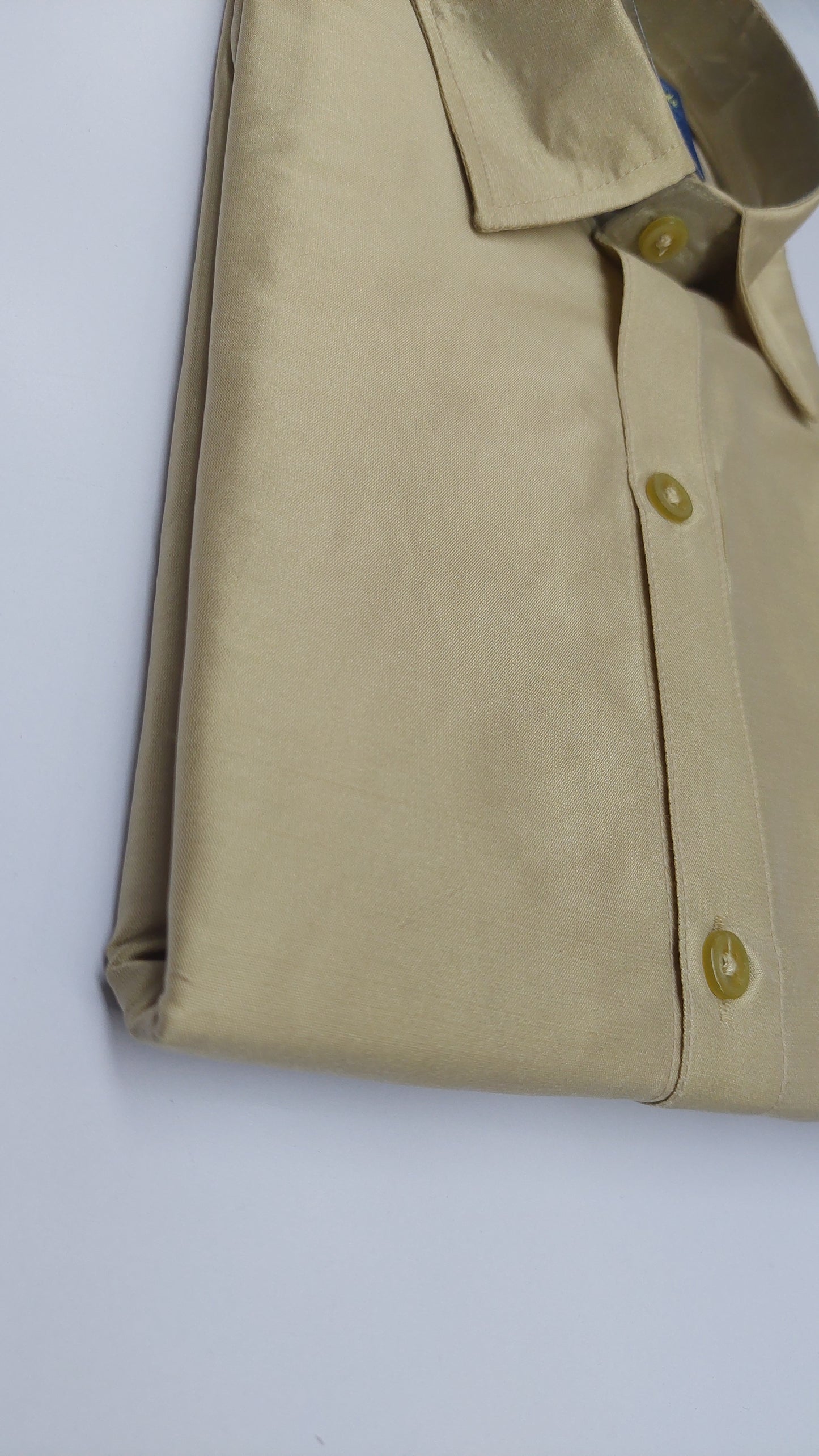 BEIGE SILK SHIRT